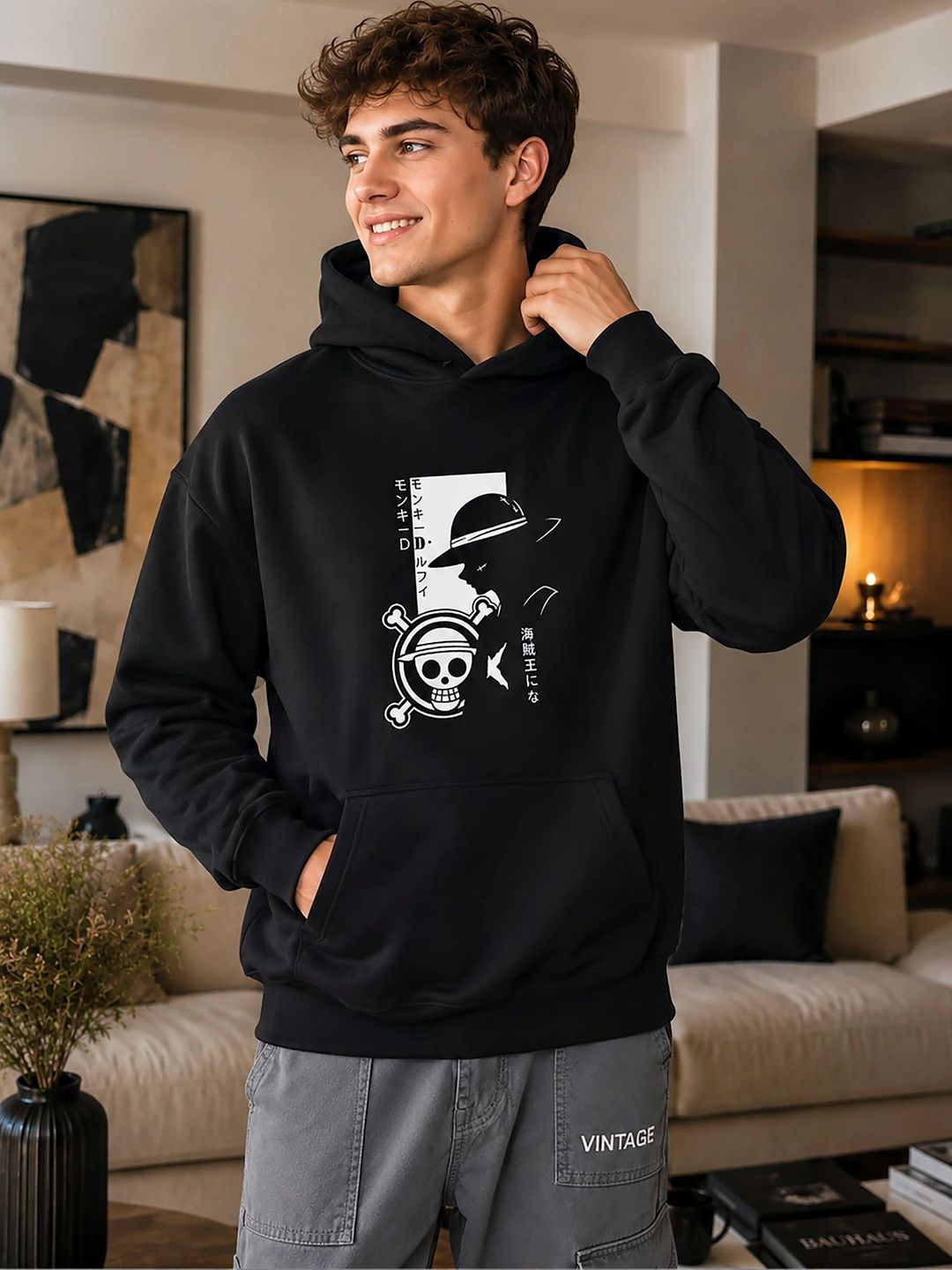THE BEETEL HOUSE Men Graphic Printed Hooded Sweatshirt-picture-58