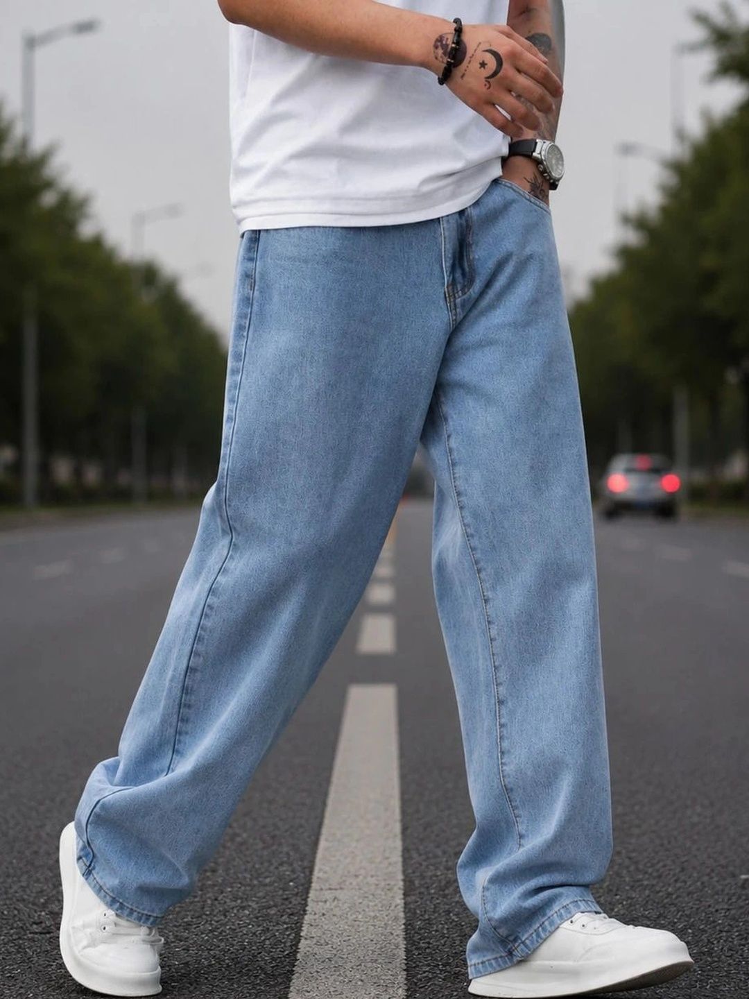 Wanted Men Regular Fit Mid-Rise Stretchable Jeans-picture-26