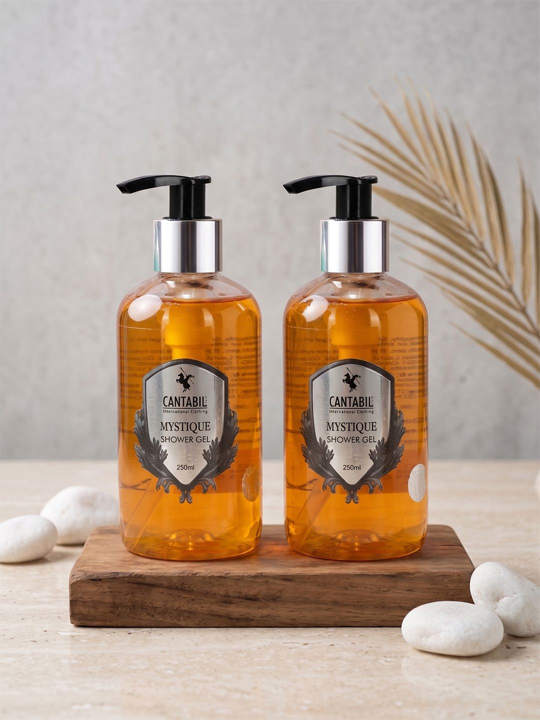 Cantabil Cantabil Unisex Mystique Shower Gel Deep Cleansing, Hydrating, Moisturising- 250 ml Each