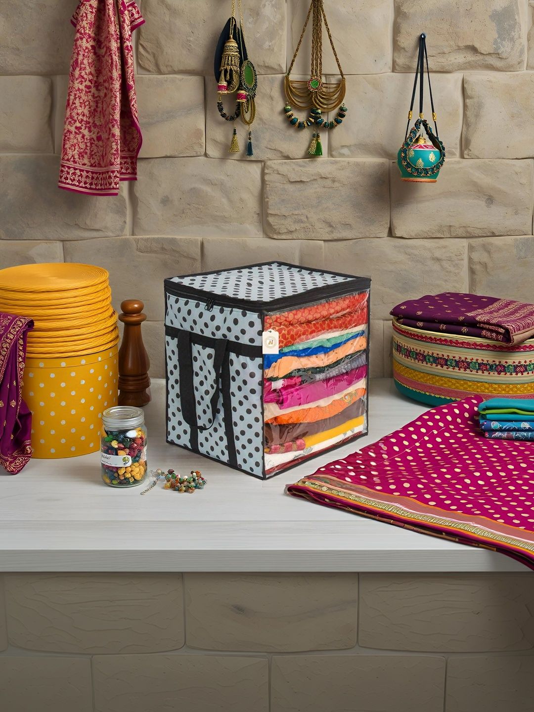 AMAK INC Black Set of 1 Reusable Multi-Utility Organisers-picture-33