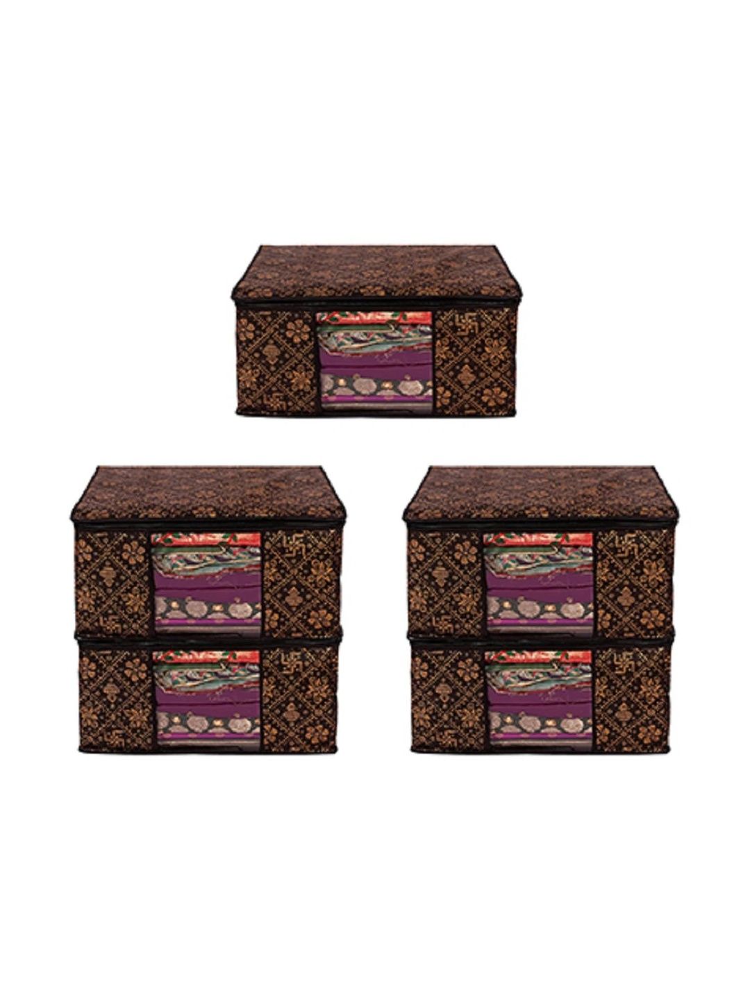 AARON INC Brown Set of 5 Reusable Multi-Utility Organisers-image-27