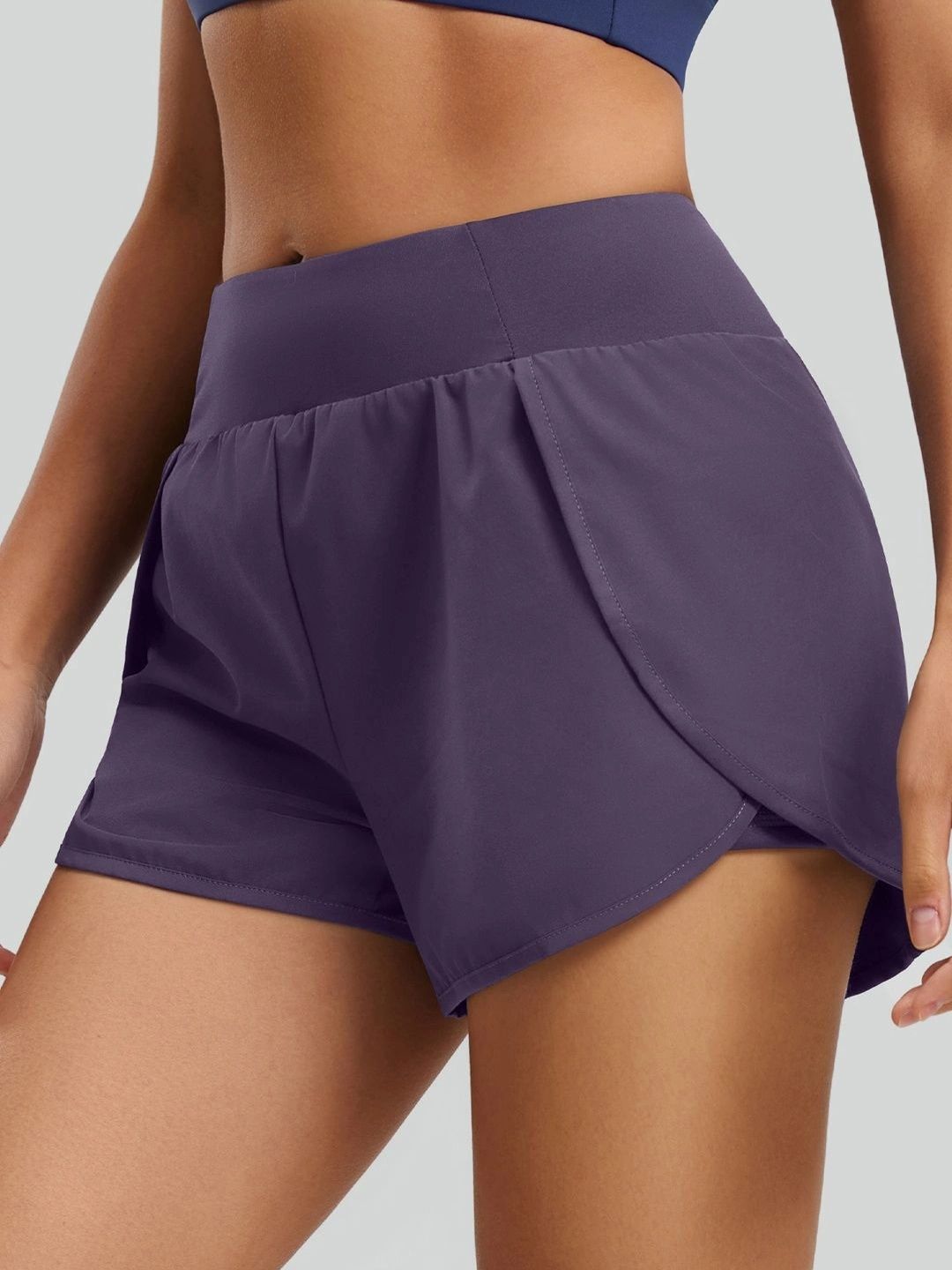 StyleCast Flex Women High-Rise Training or Gym Sports Shorts-picture-27