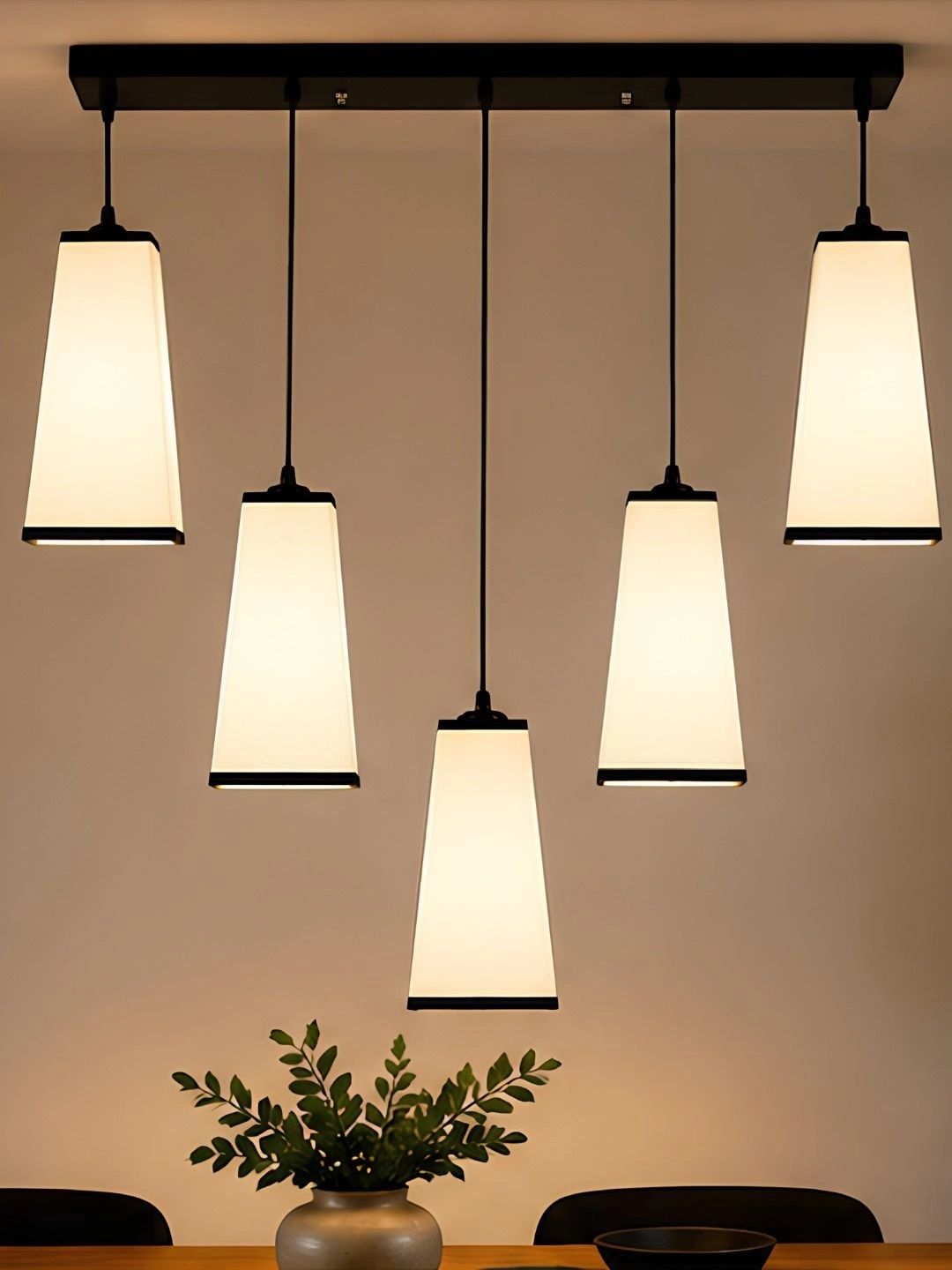 Myntra Elegant Homes White Contemporary Ceiling Lamp-picture-19