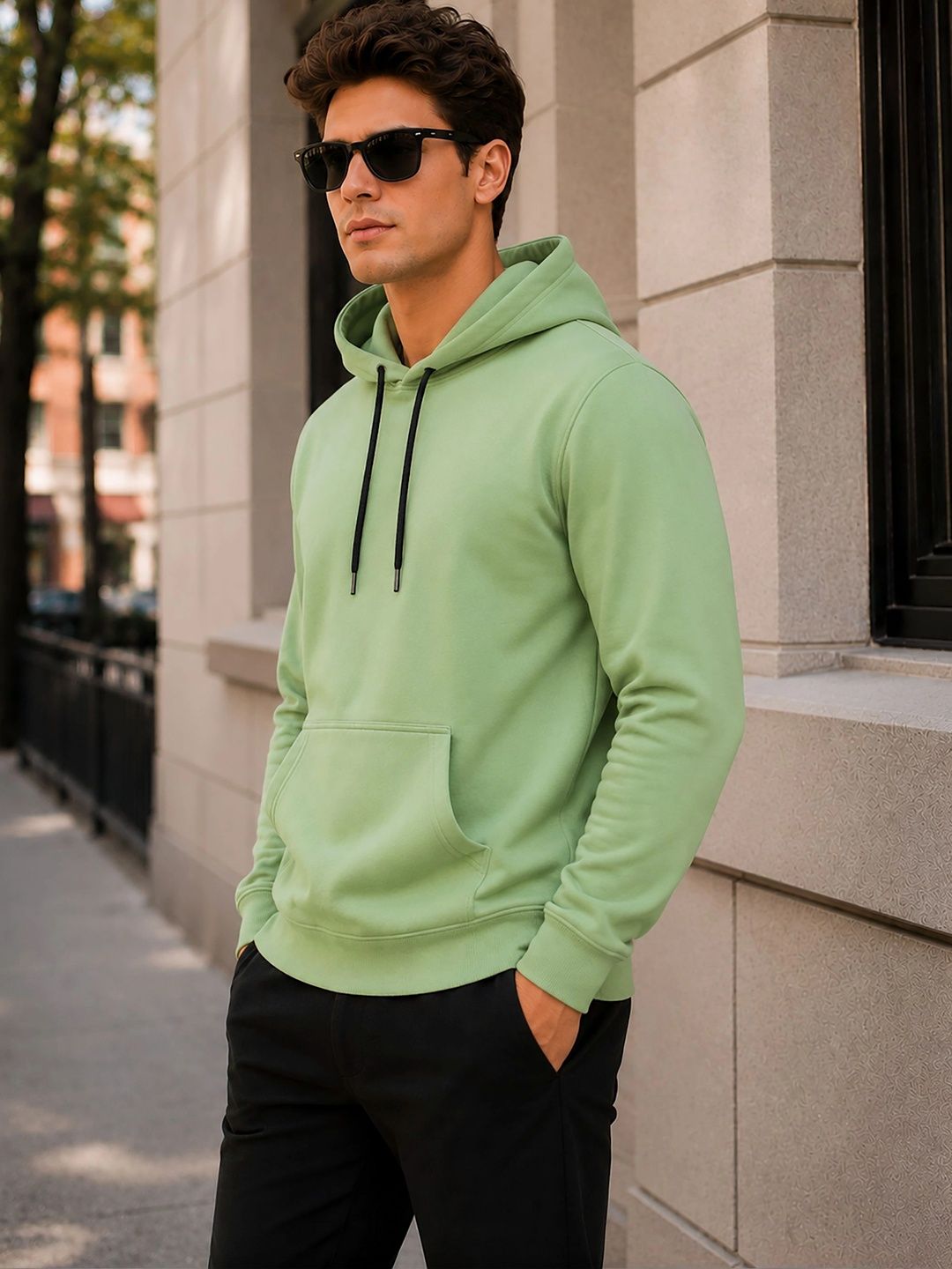 SZN Men Printed Hooded Sweatshirt-picture-41