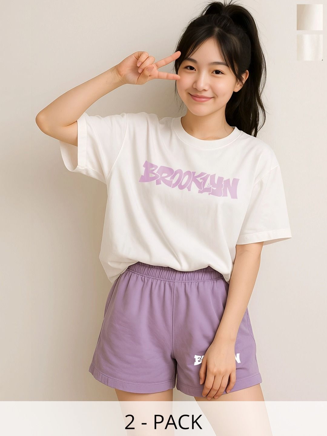 My Swag Women Typography Printed Round Neck Short Sleeves Pure Cotton Night suit-picture-29