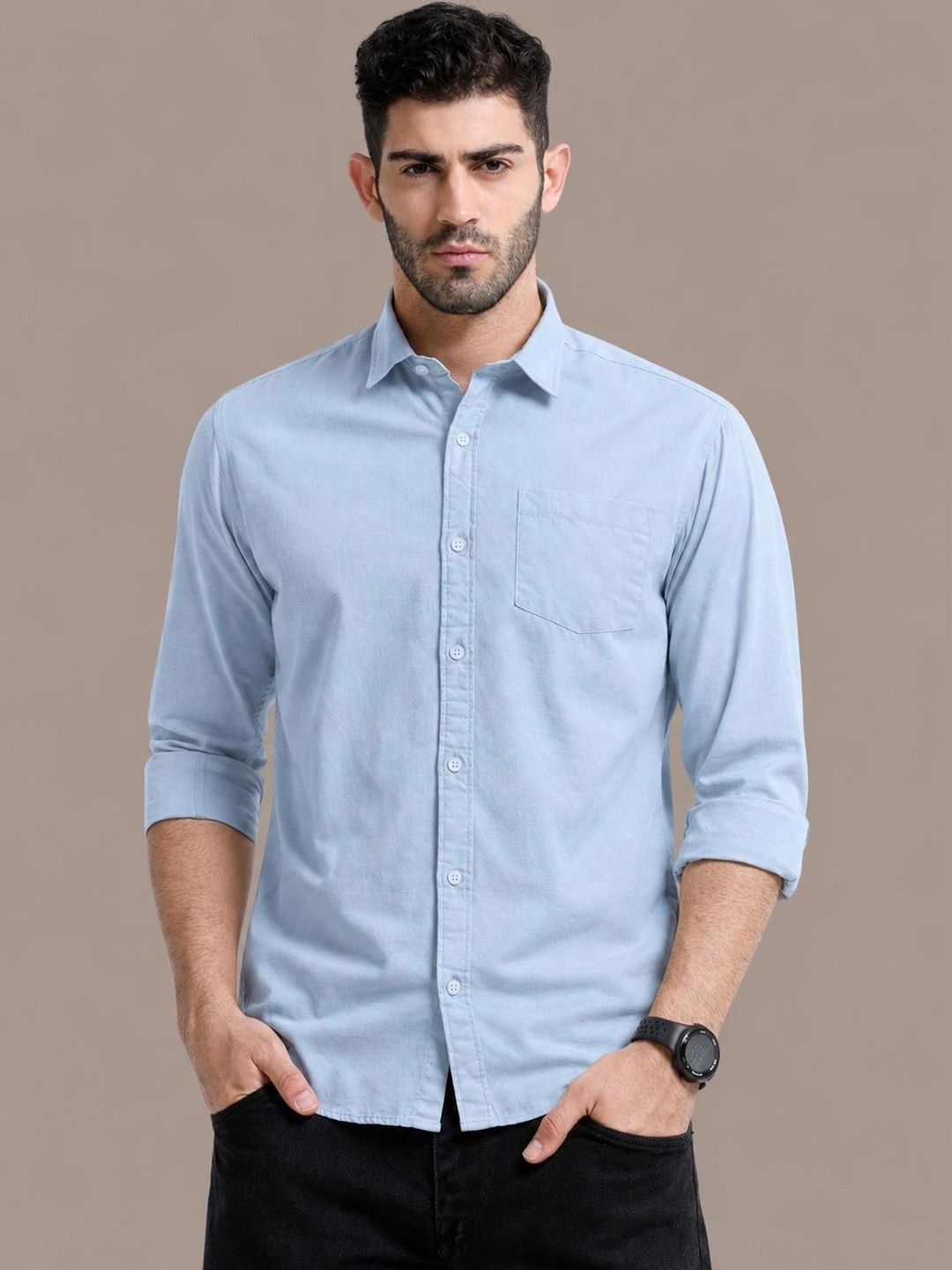 UNSEEN Men Modern Casual Shirt-picture-14