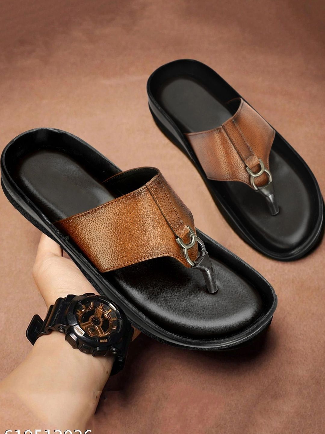 LABBIN Men PU Comfort Sandals-picture-37