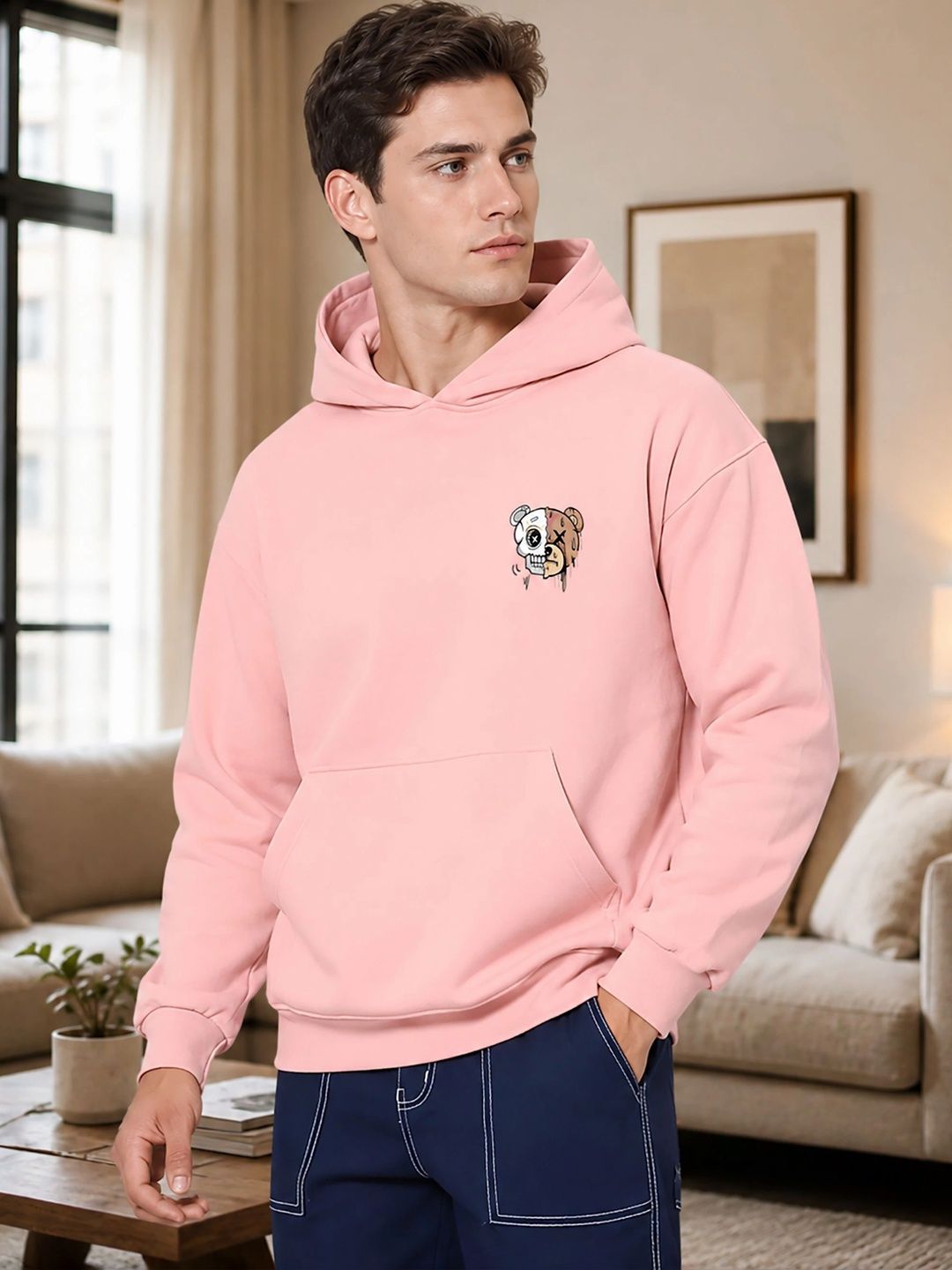 MaverIQ Men Printed Hooded Sweatshirt-picture-38
