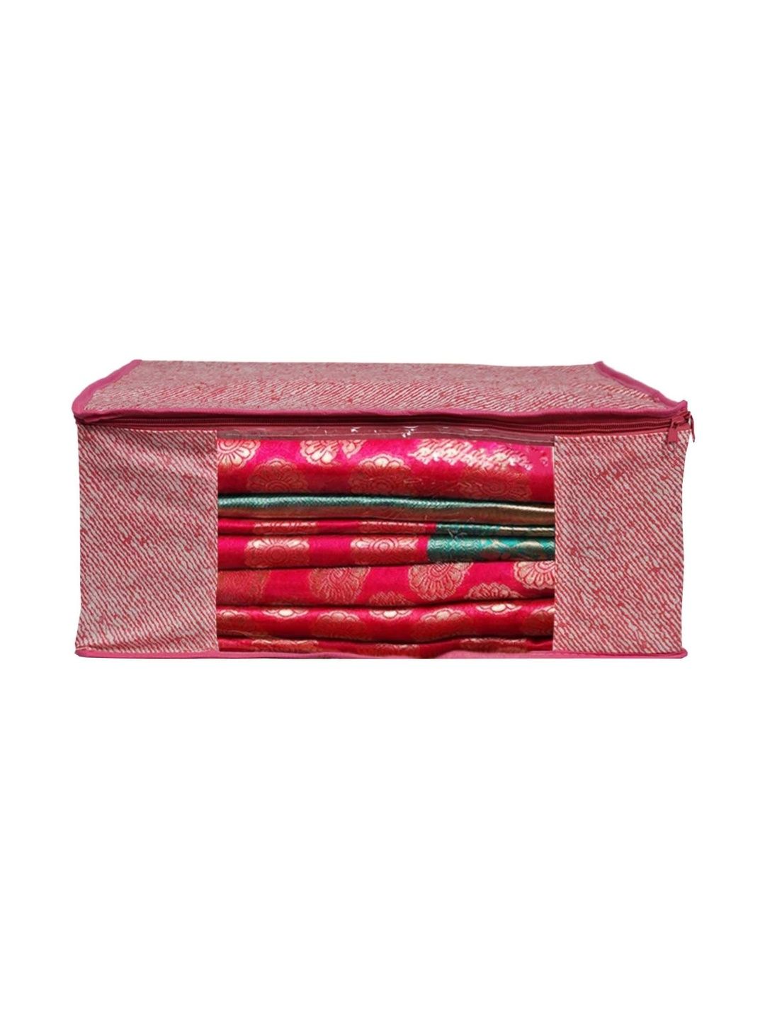 AARON INC Pink Set of 1 Reusable Multi-Utility Organisers-picture-37