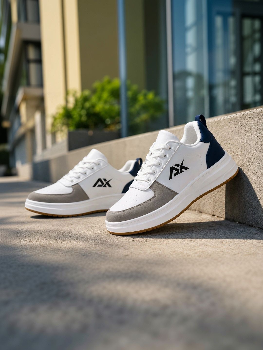 AIRBELL X AIRX Men Colourblocked Sneakers-picture-48
