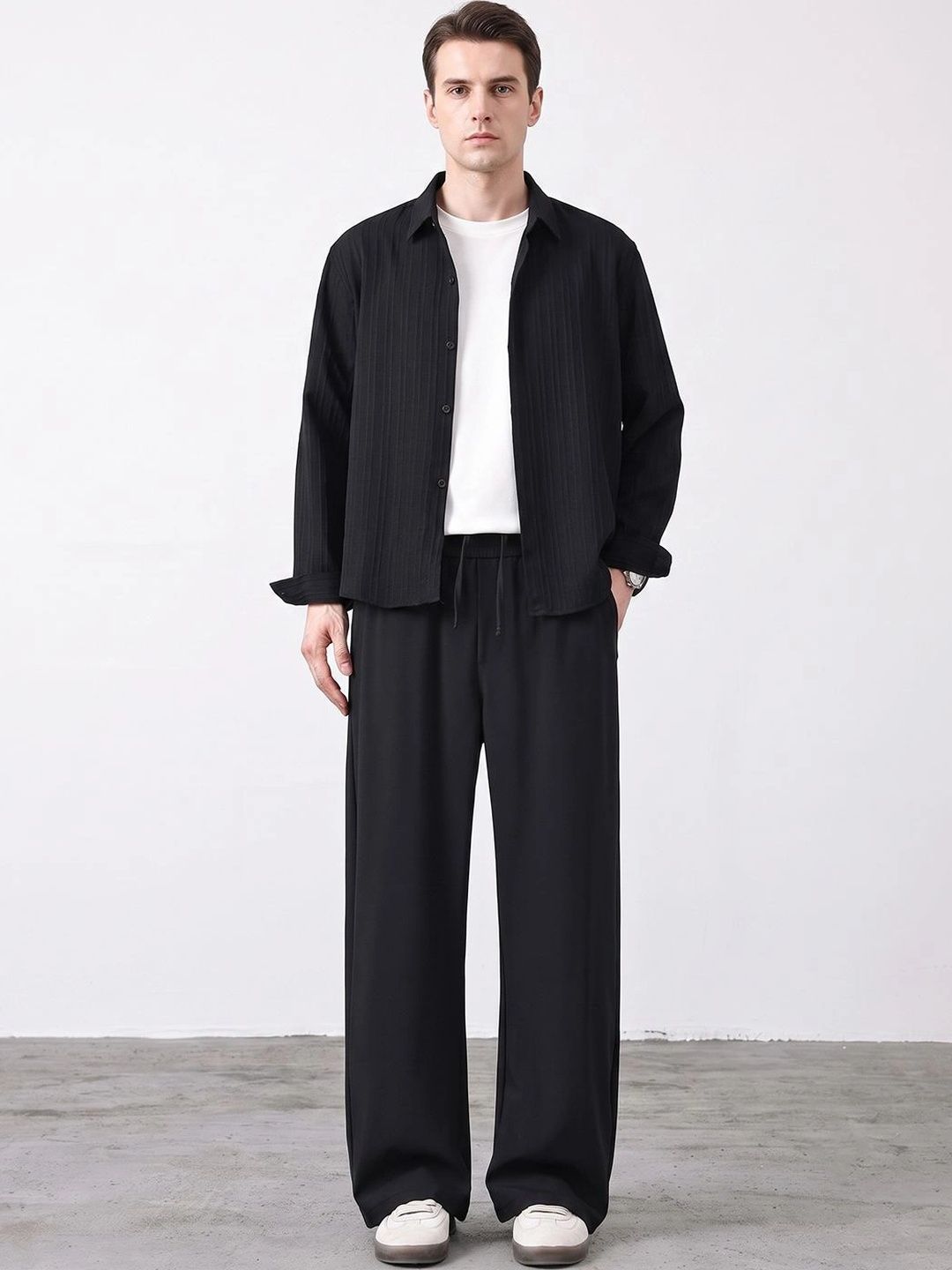Suo Men Easy Wash Trousers-picture-41