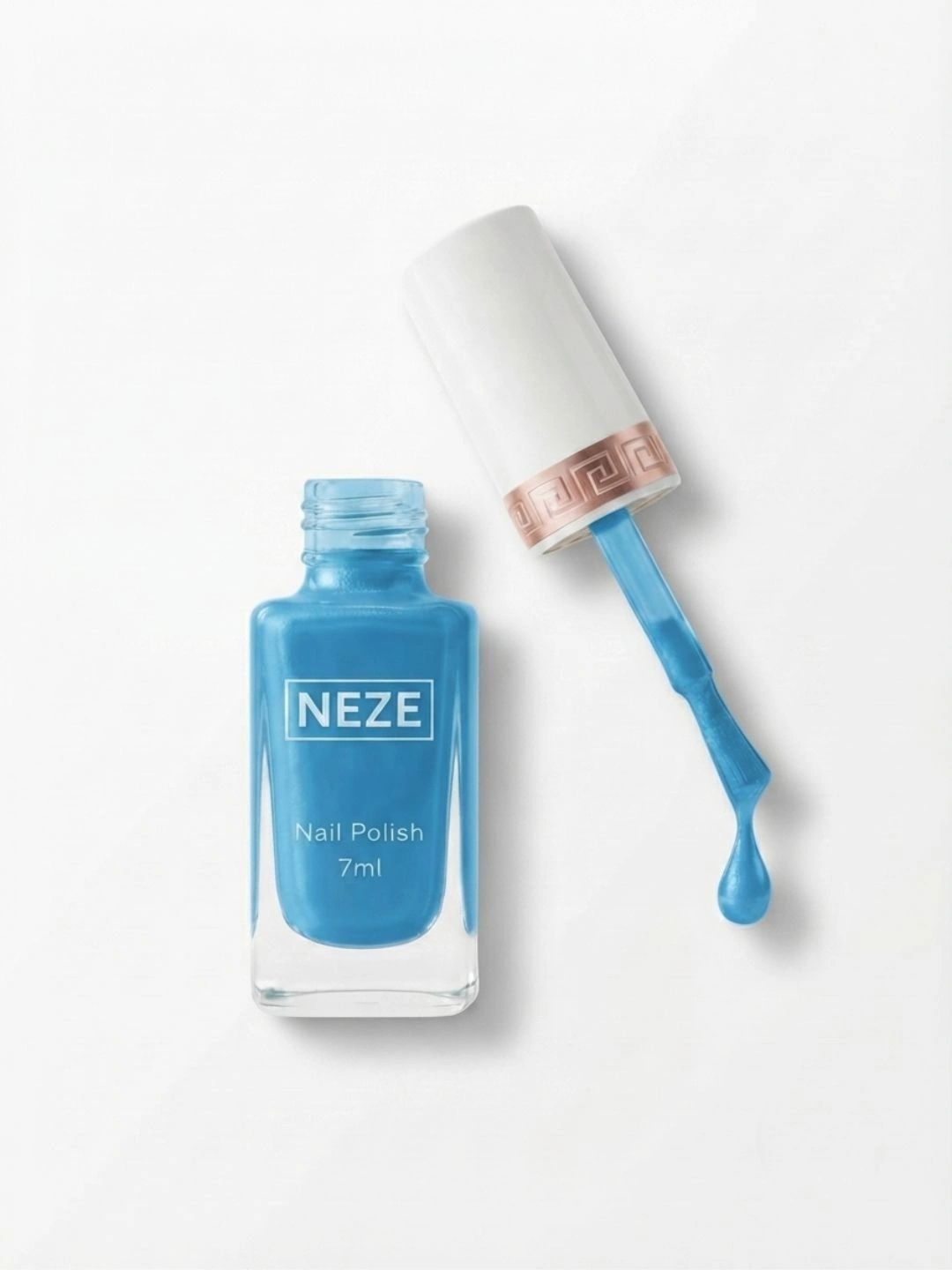 Neze Chip Resistant Nail Polish - 7 ml - Sky Blue-picture-48