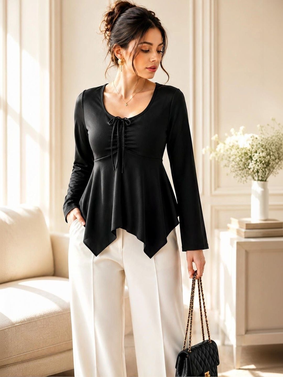 AROD Peplum Top-picture-43