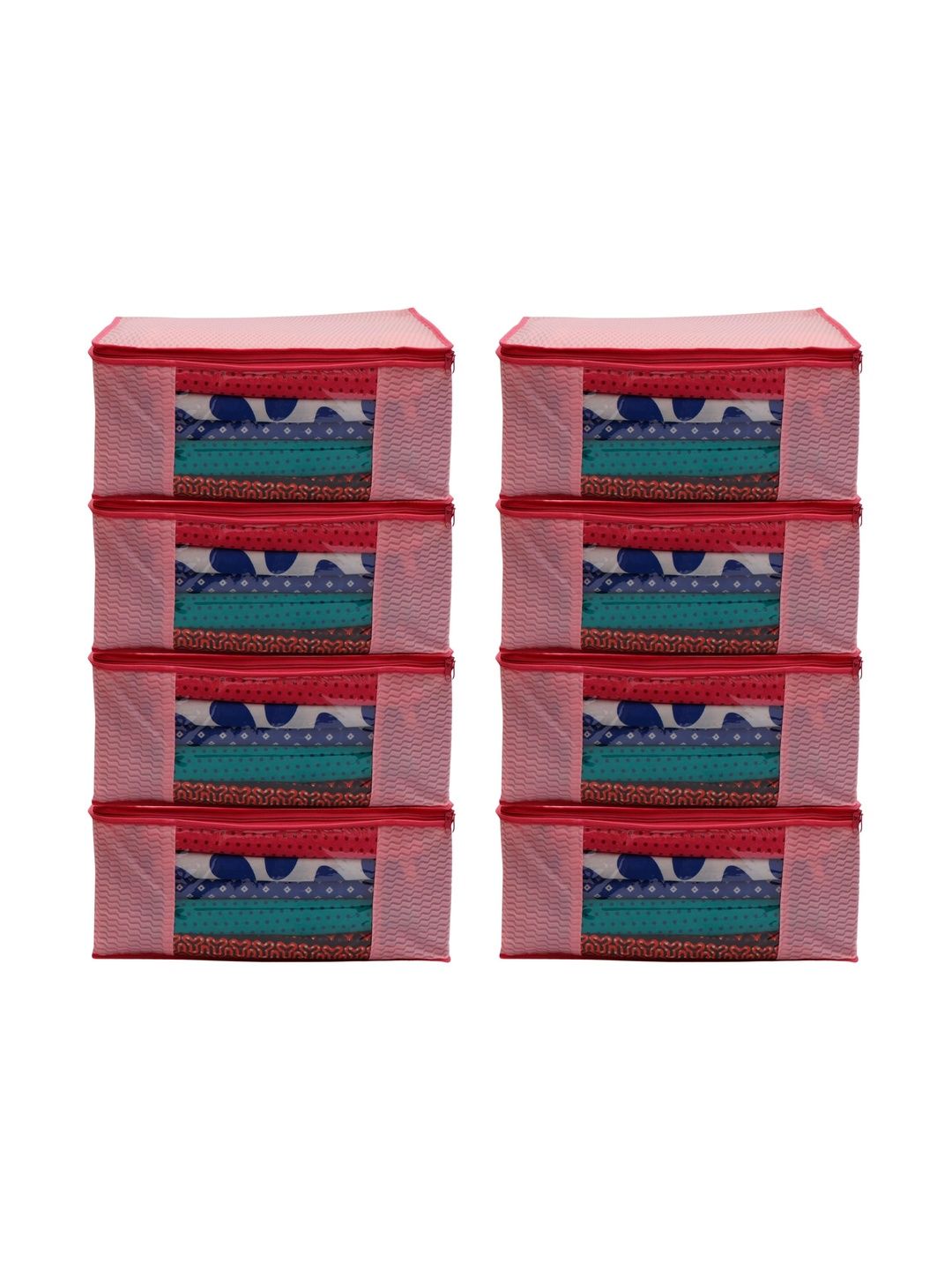 AARON INC Pink Set of 6 Reusable Multi-Utility Organisers-picture-39