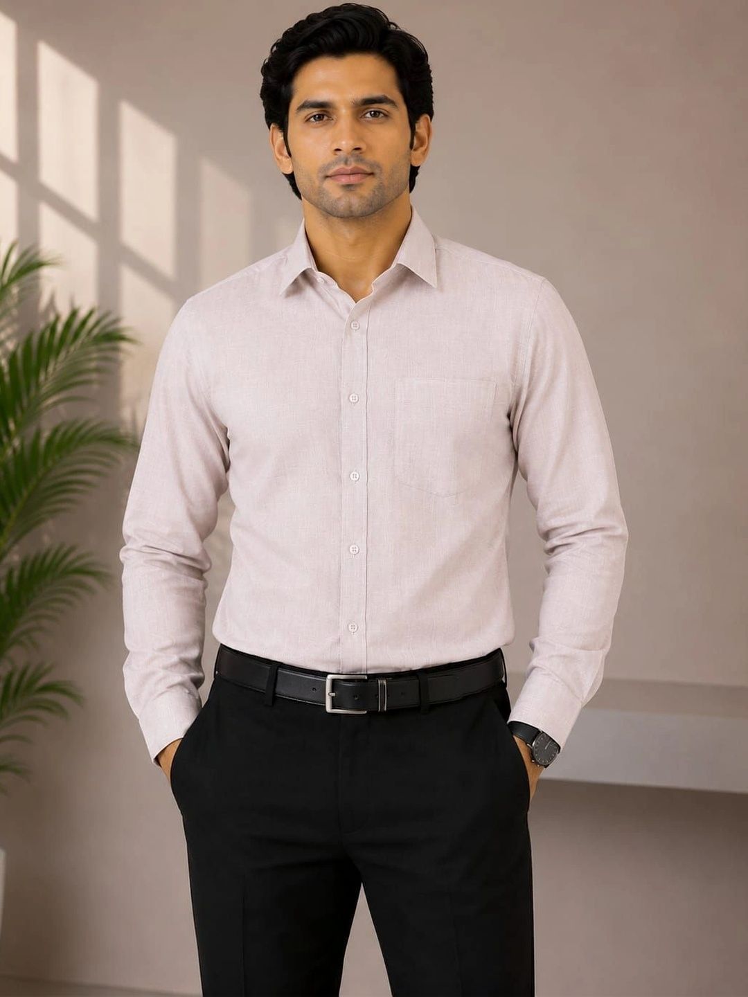 THE NEXTGEN STITCH Men Standard Formal Shirt-picture-37