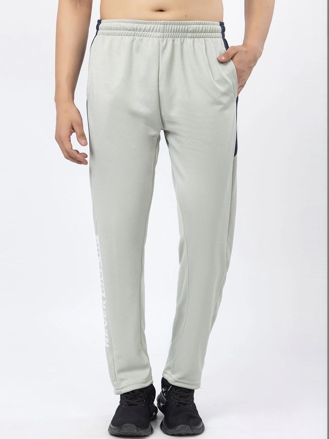 HRX by Hrithik Roshan Men Regular Fit Brand Logo Training Track Pants-picture-24