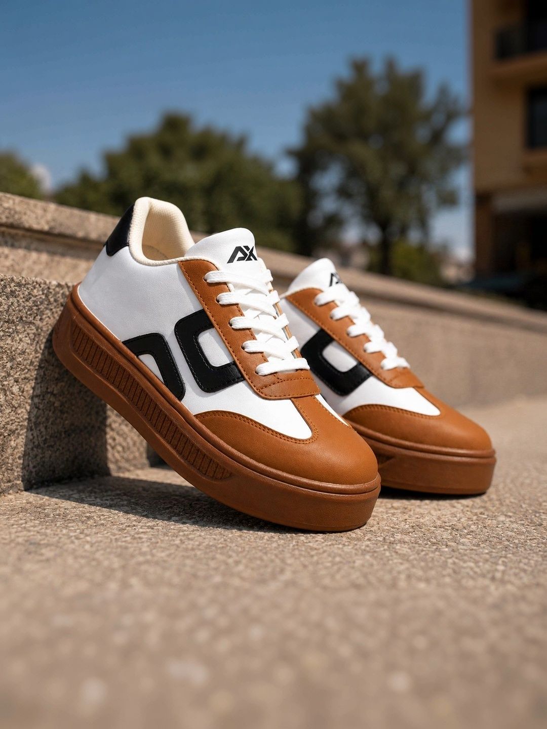 AIRBELL X AIRX Men Colourblocked Sneakers-picture-53