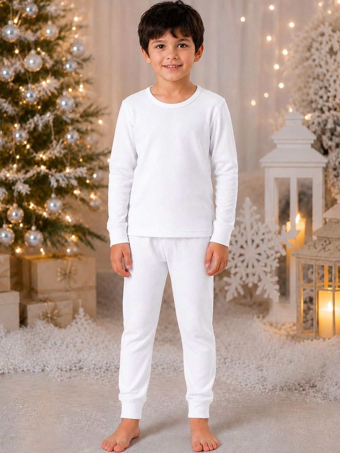 Kanvin Boys Cotton Round Neck Thermal Set-picture-22