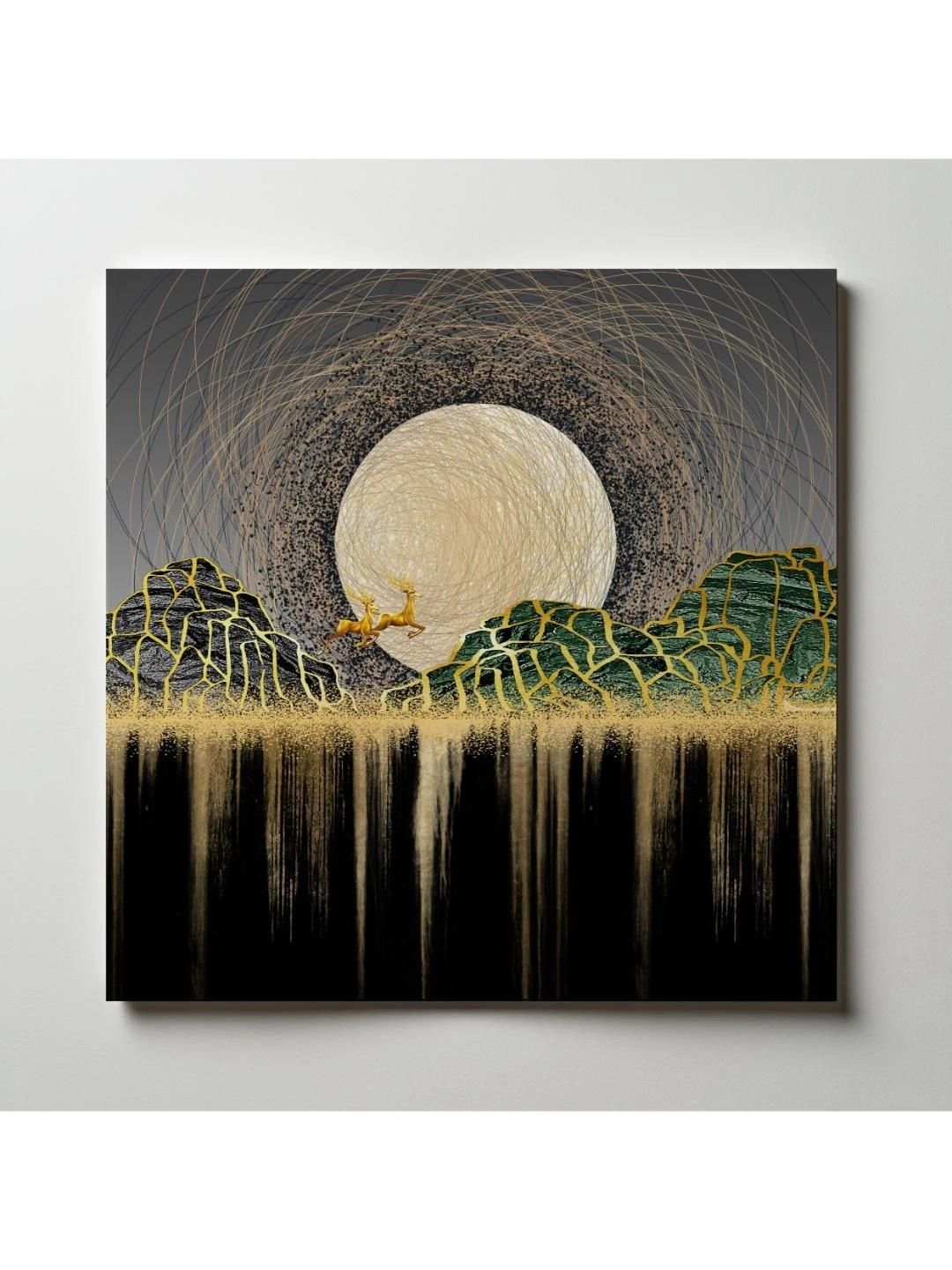 ARTOLIC Abstract Geometry Painting Wall Sticker-image-41