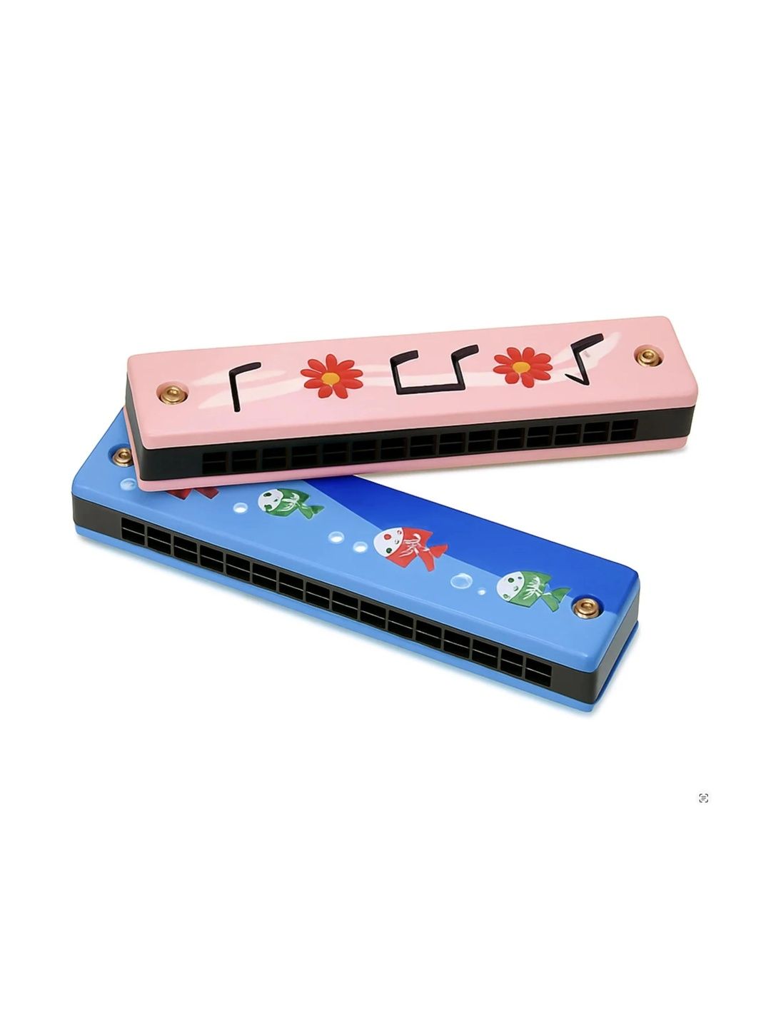 CHUTTI TOYS Kids Set Of 2 Wooden Harmonica Mouth Organ Musical Instrument-picture-57