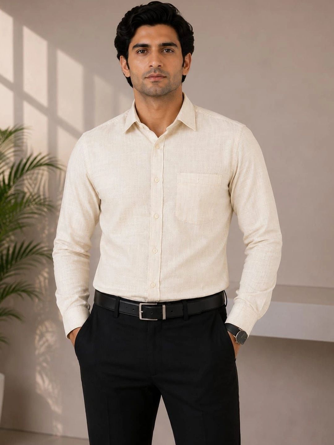 THE NEXTGEN STITCH Men Standard Formal Shirt-picture-50