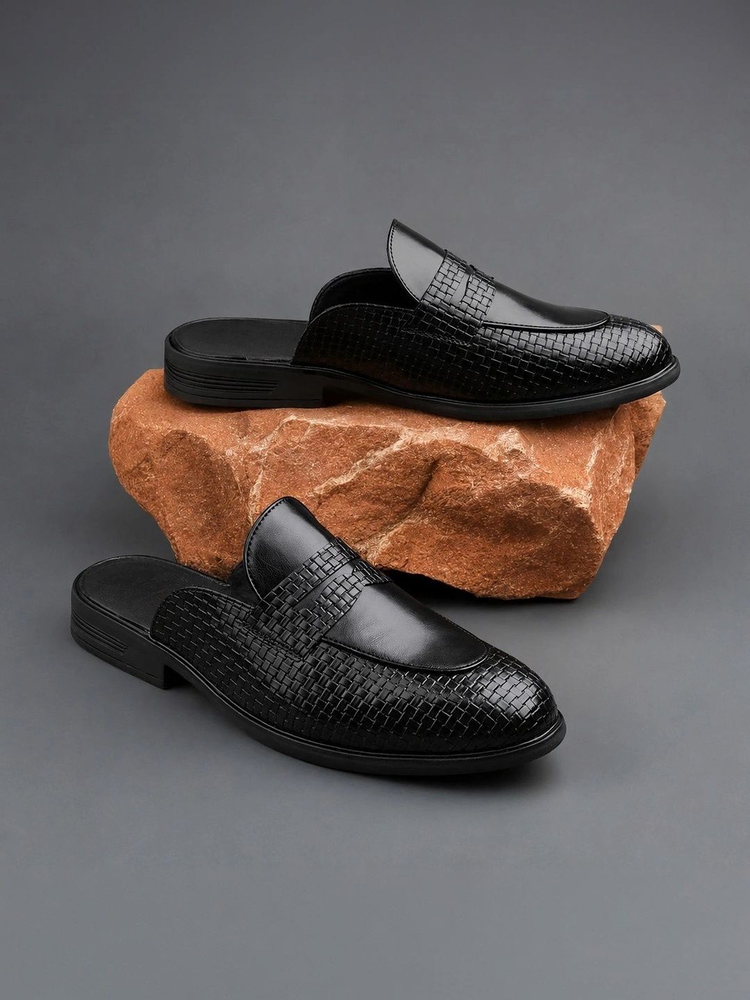 Anouk Men Woven Design Loafers-picture-24