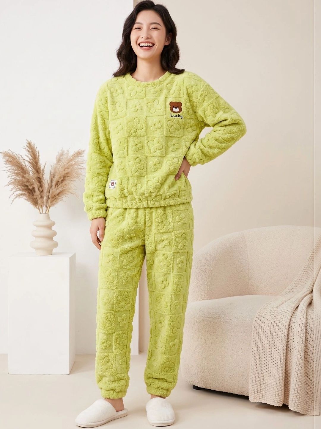 Stem Rope Women Printed Night suit-picture-28