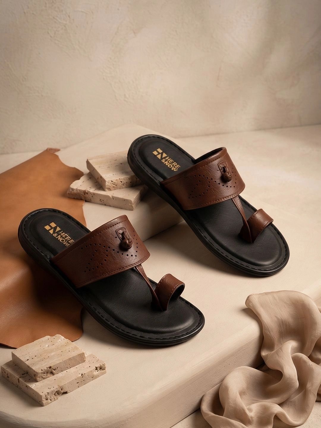 HERE&NOW Men Shoe-Style Sandals-picture-54