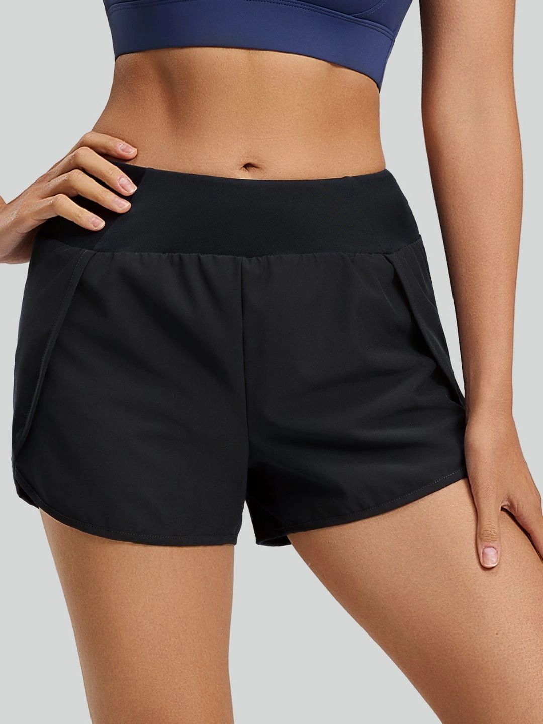 StyleCast Flex Women High-Rise Training or Gym Sports Shorts-picture-44