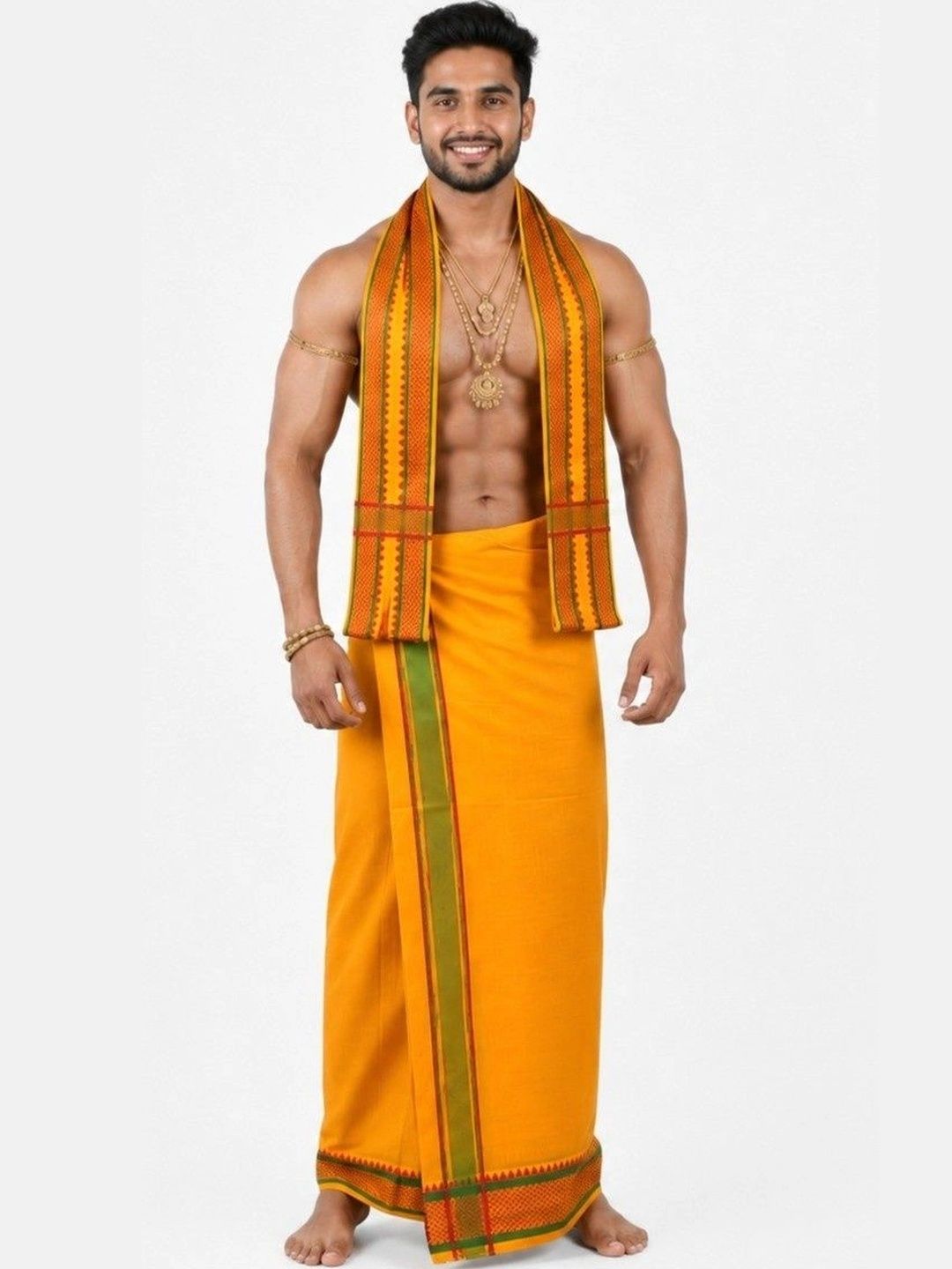 Sharan Elegance Men Cotton Dhoti Dhotis-picture-29