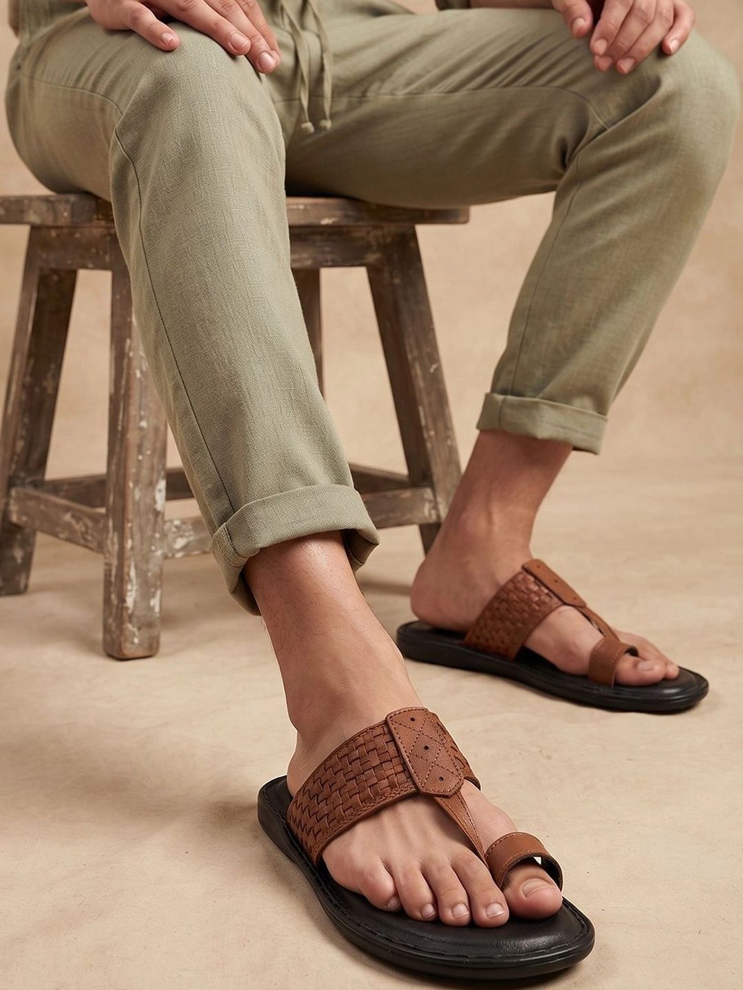 HERE&NOW Men Shoe-Style Sandals-picture-50