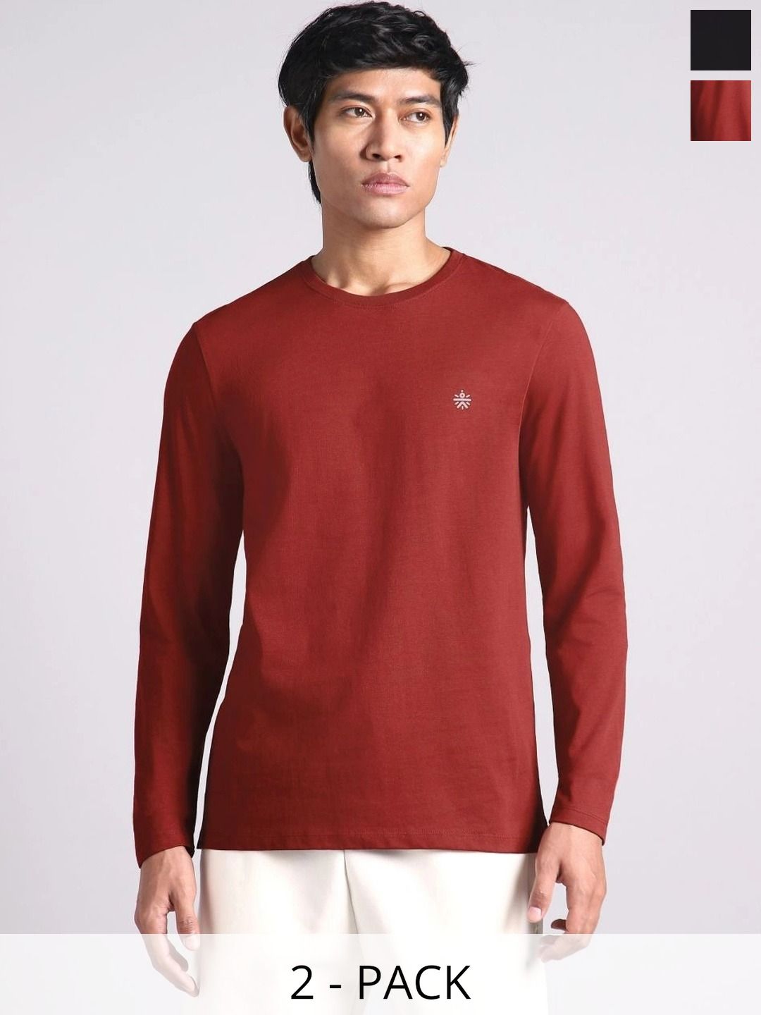 CULT Men Brand Logo 2 Bio Finish T-shirt-picture-42