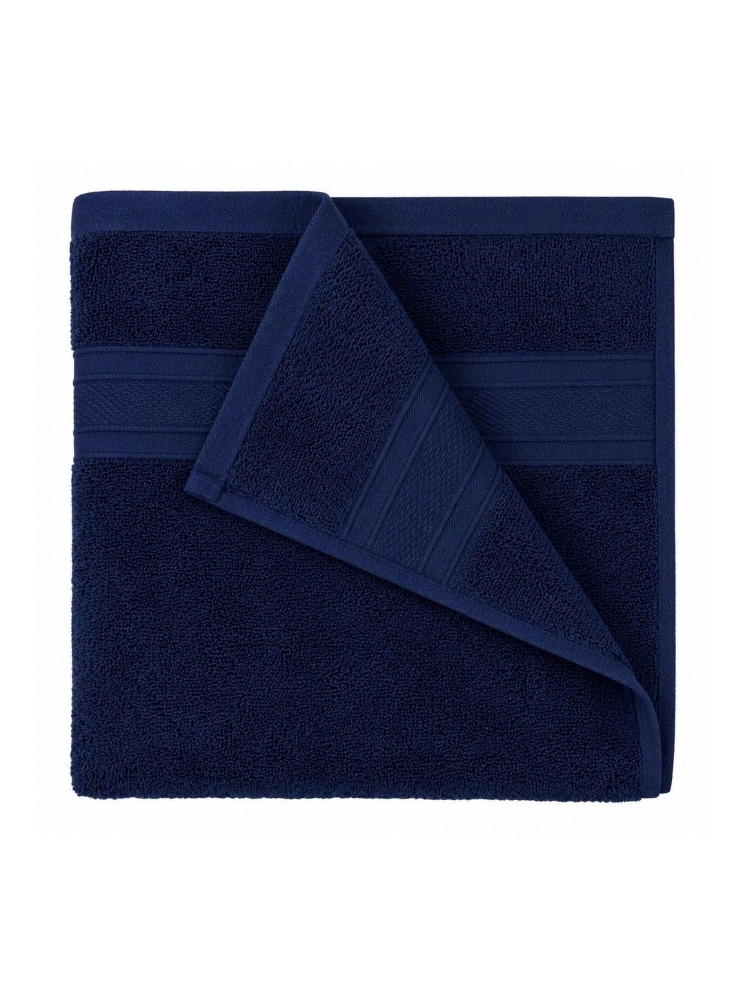 DEMARK Navy Blue & Blue 2 Cotton 480 GSM Bath Towel-image-43