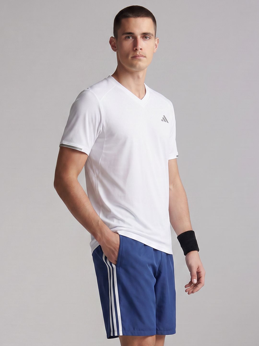 ADIDAS Slim Fit ClimaCool+ Tennis T-Shirt-picture-24