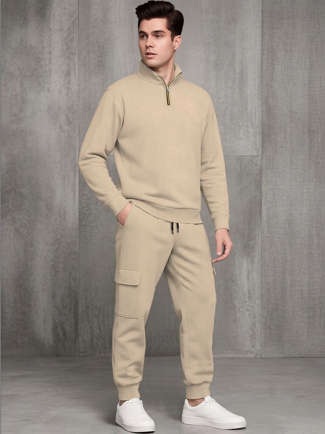 TRIPR Mock Collar Mid Rise Tracksuits-picture-21