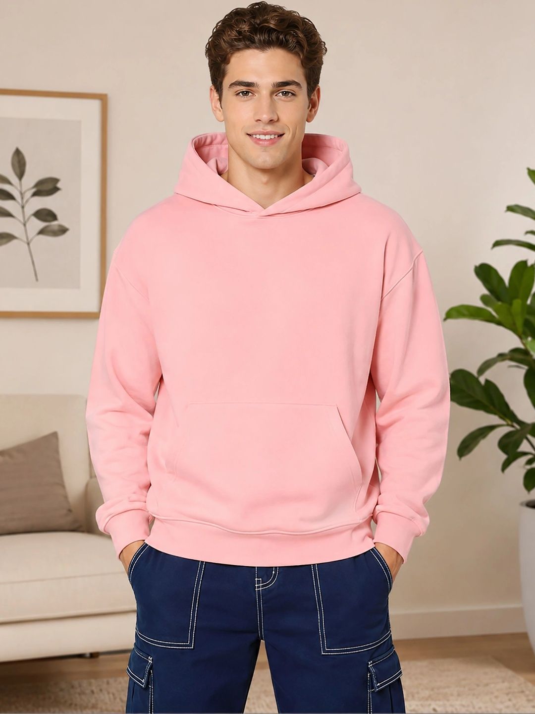GLITO Men Printed Hooded Sweatshirt-picture-33