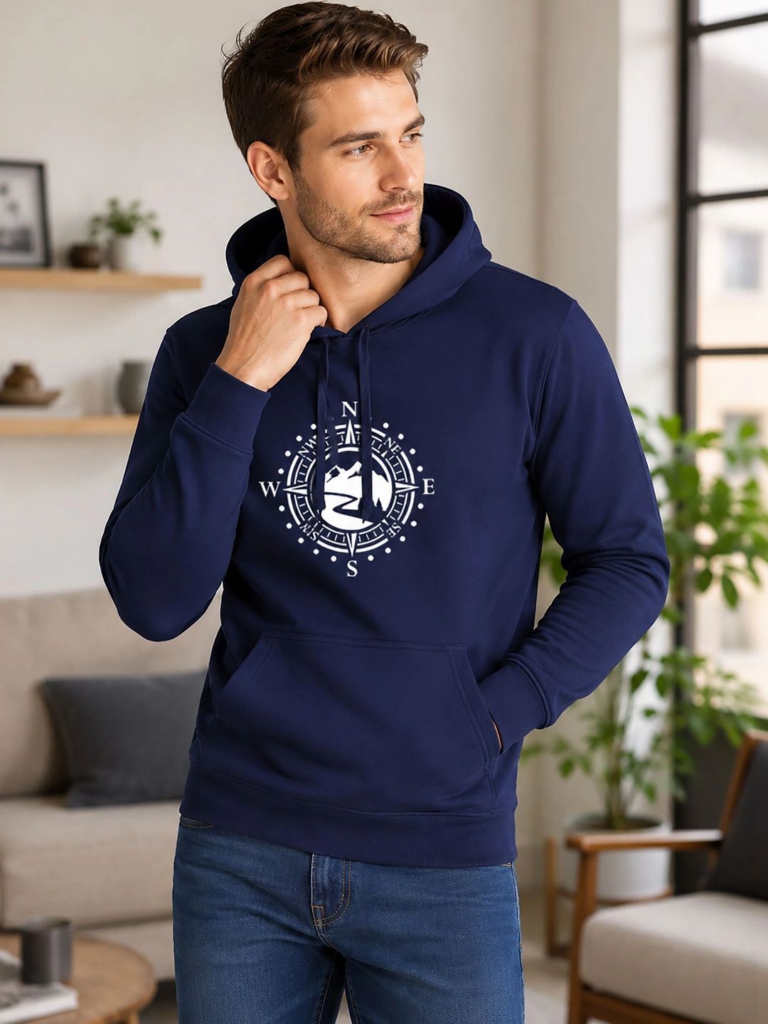 GLITO Men Printed Hooded Sweatshirt-picture-37