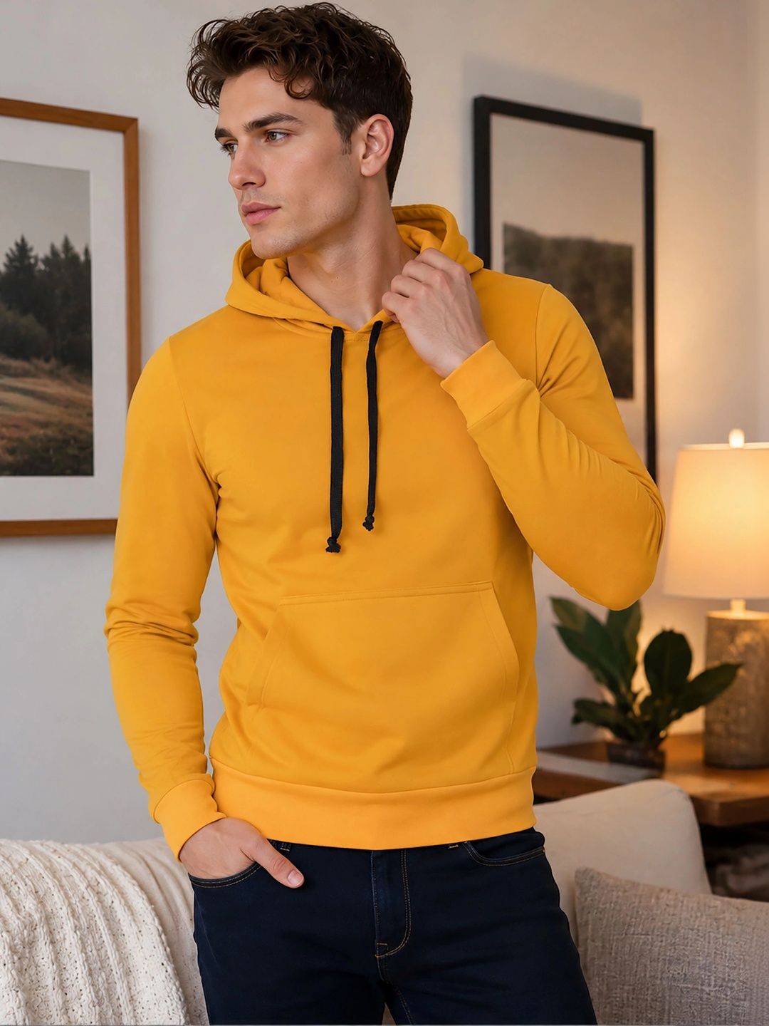 ATIGIANO Men Printed Hooded Sweatshirt-picture-56