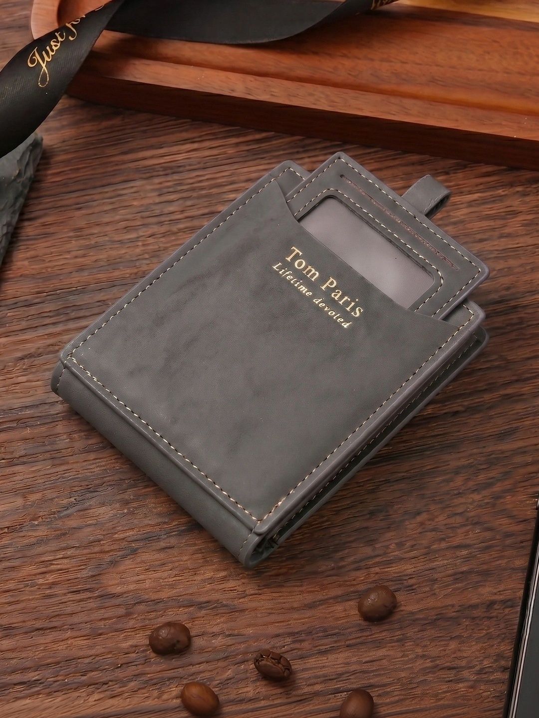 TomParis Men PU Two Fold Wallet-picture-52