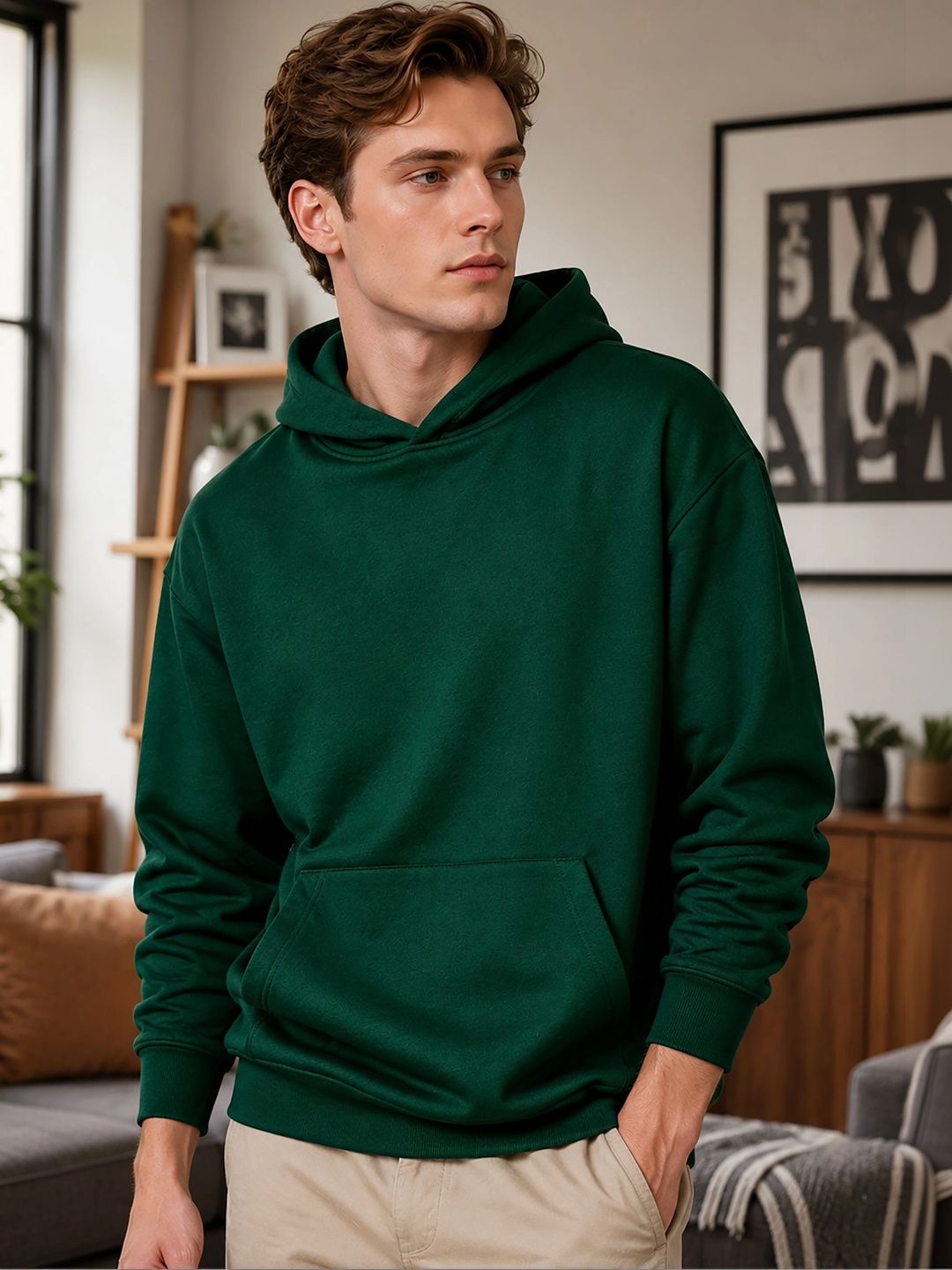 ATIGIANO Men Printed Hooded Sweatshirt-picture-36