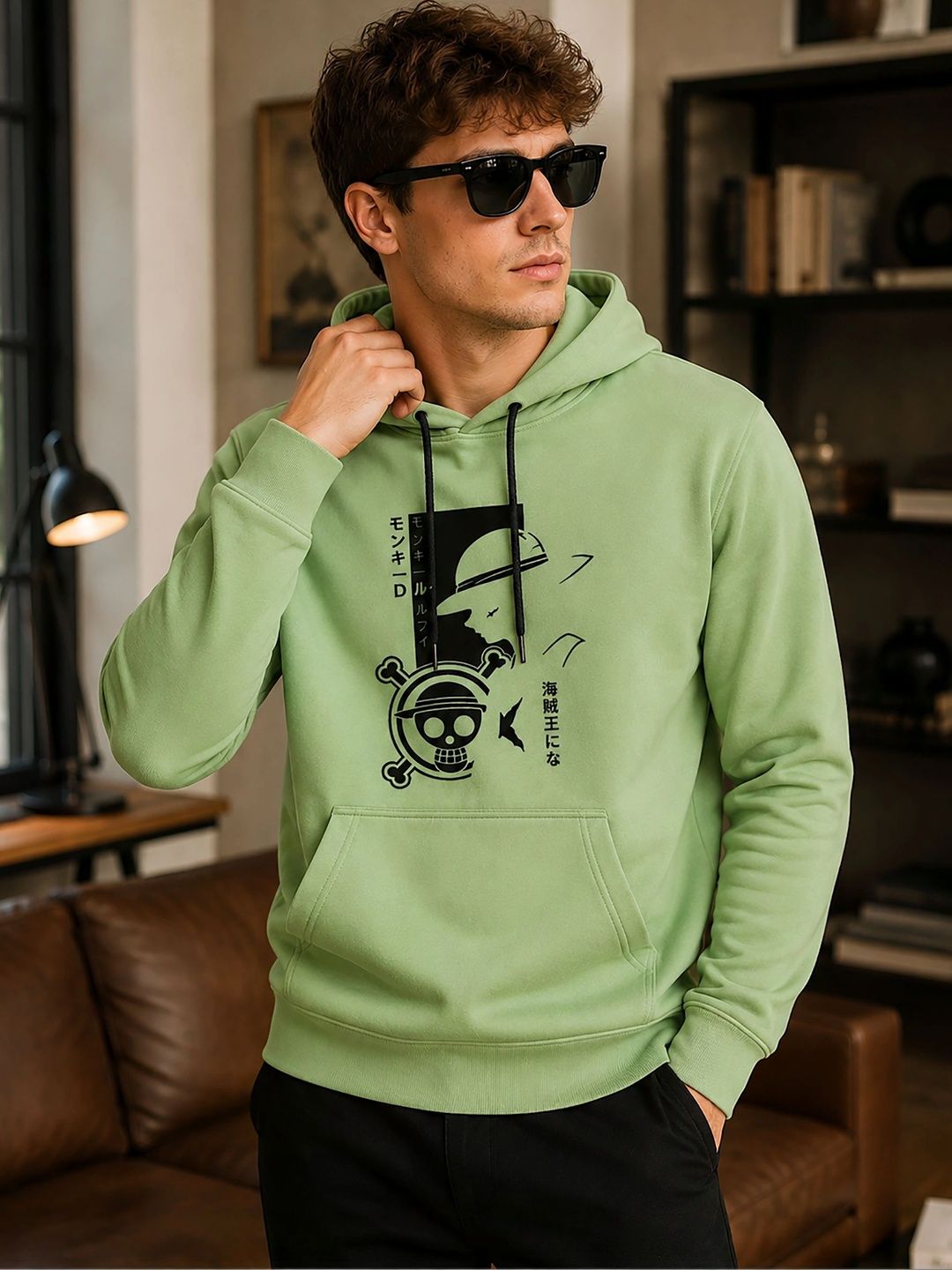 MaverIQ Men Printed Hooded Sweatshirt-picture-51