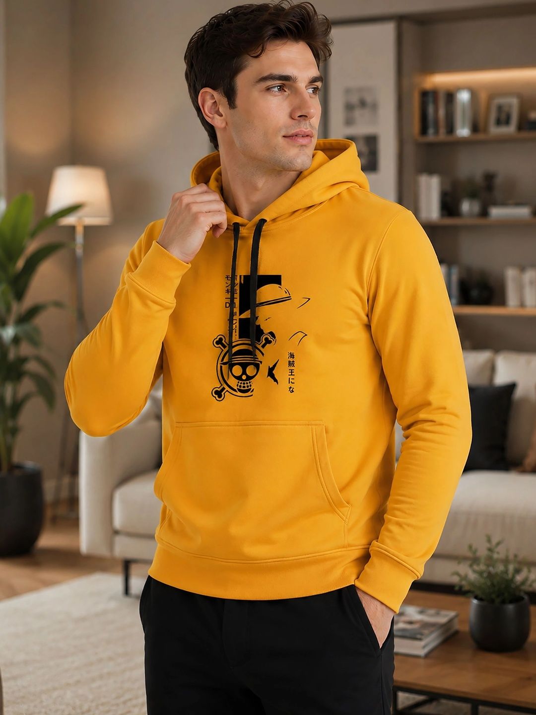 ATIGIANO Men Printed Hooded Sweatshirt-picture-51
