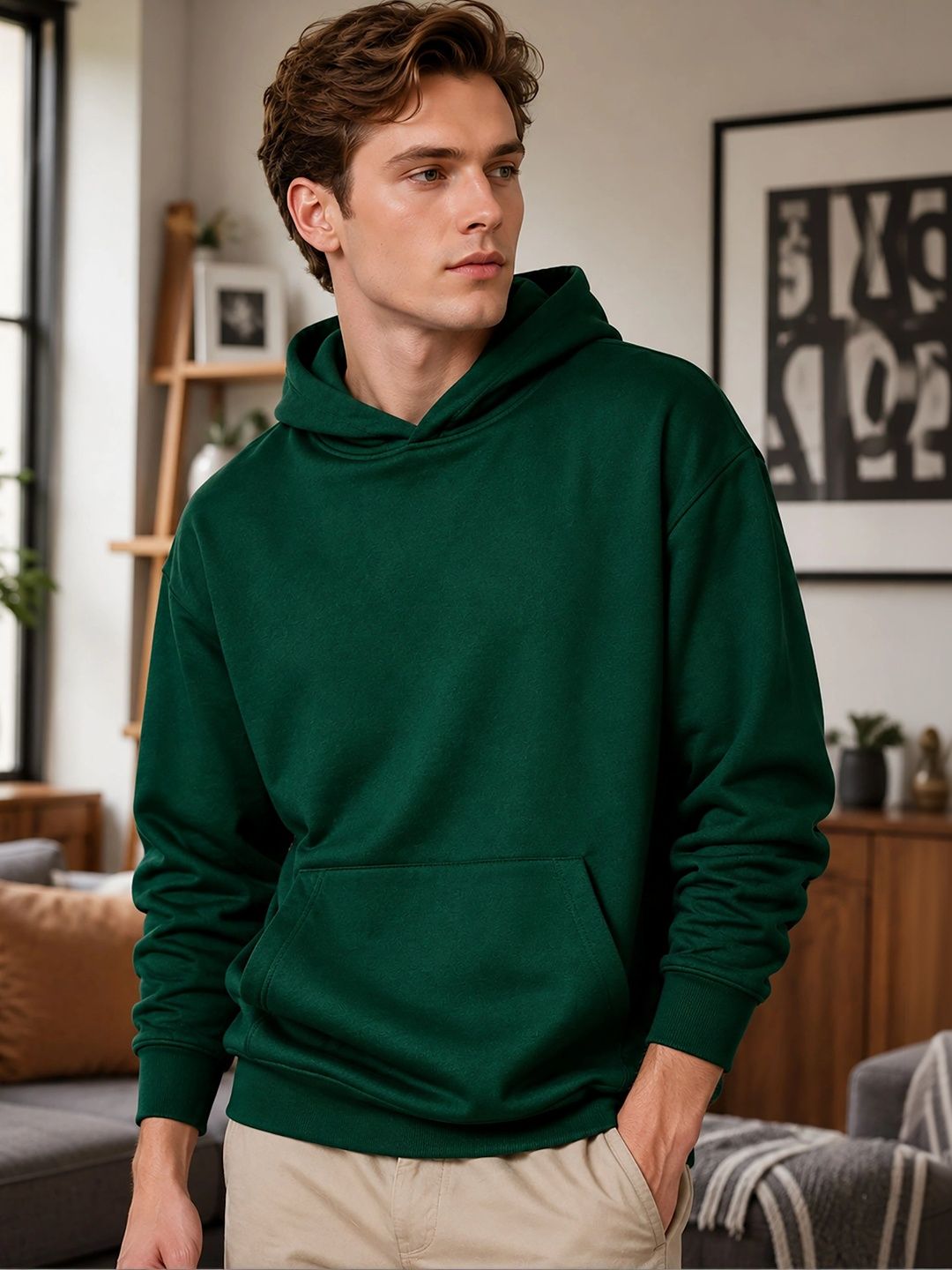 ATIGIANO Men Printed Hooded Sweatshirt-picture-30