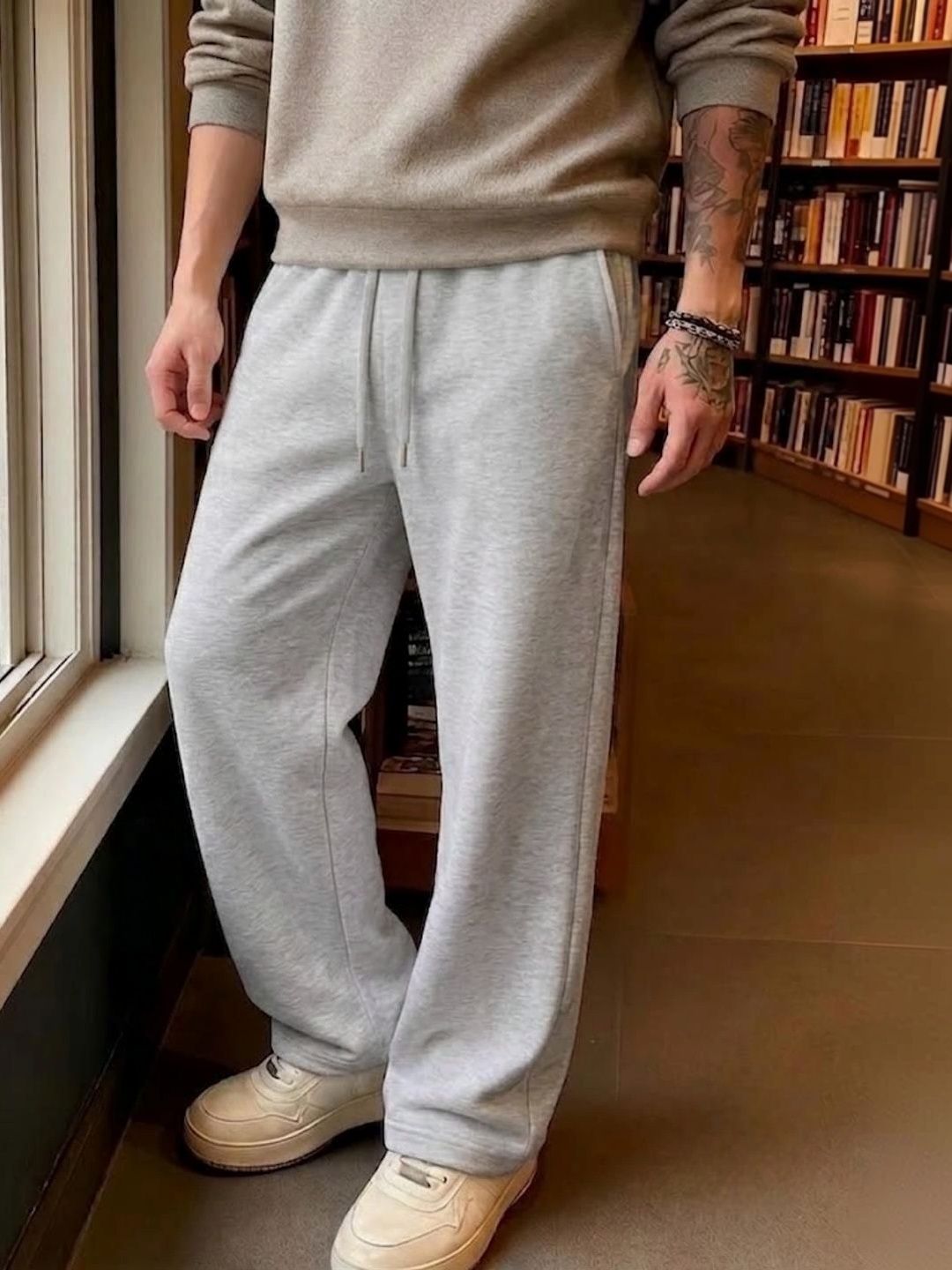 PROGENY Men Relaxed Fit Training Track Pants-picture-24
