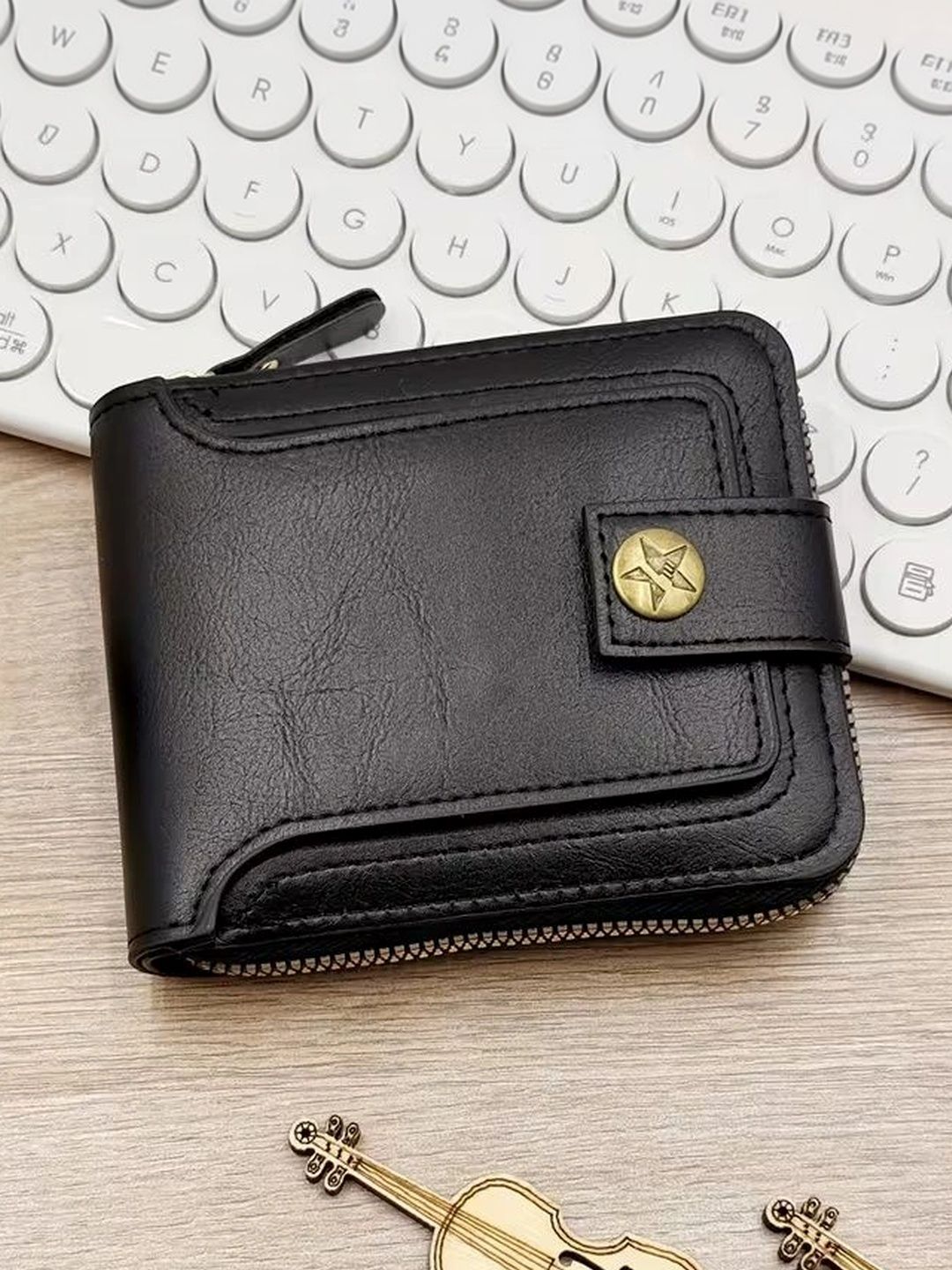 TomParis TomParis Men PU Two Fold Wallet