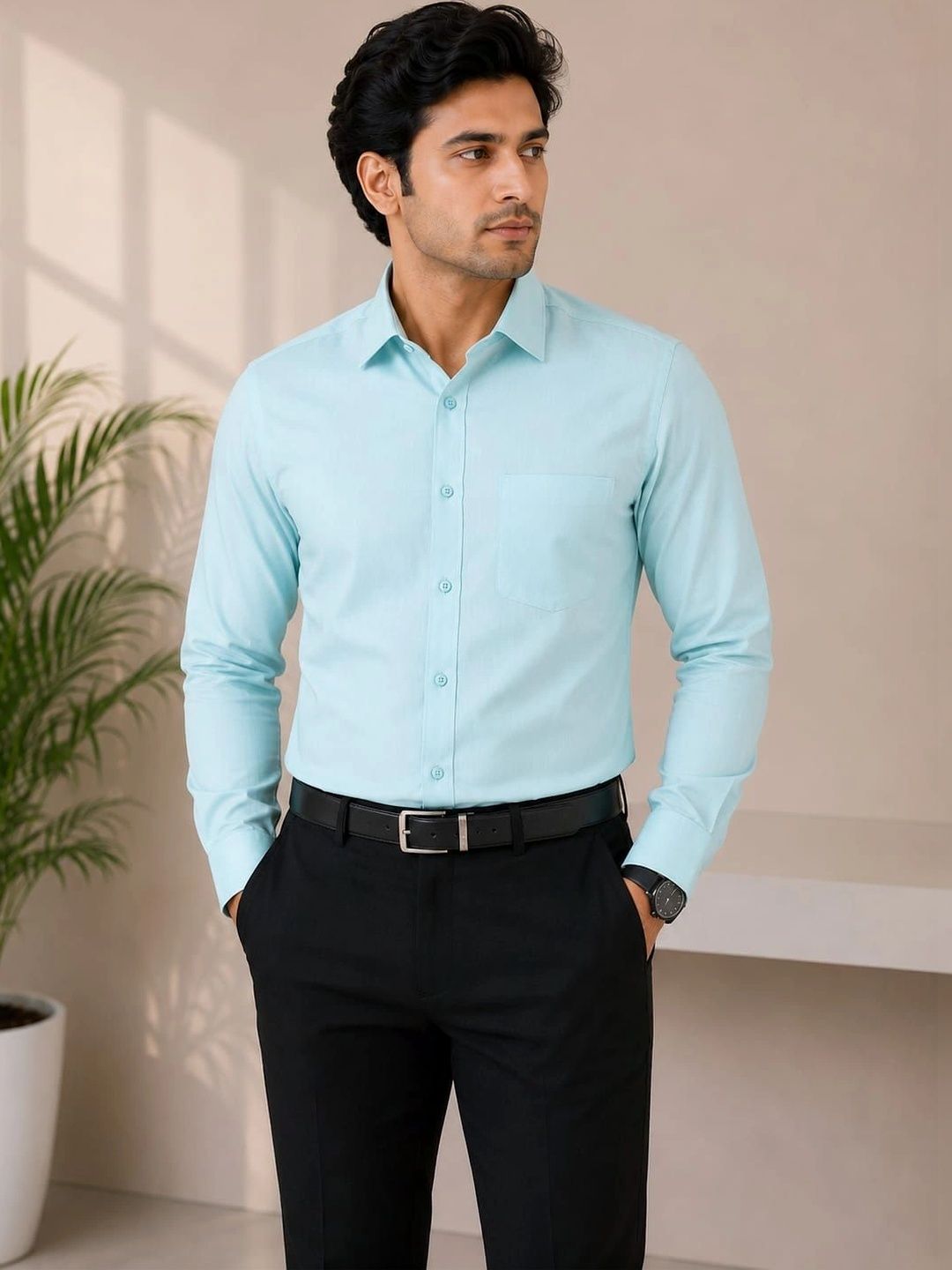 THE NEXTGEN STITCH Men Standard Formal Shirt-picture-13