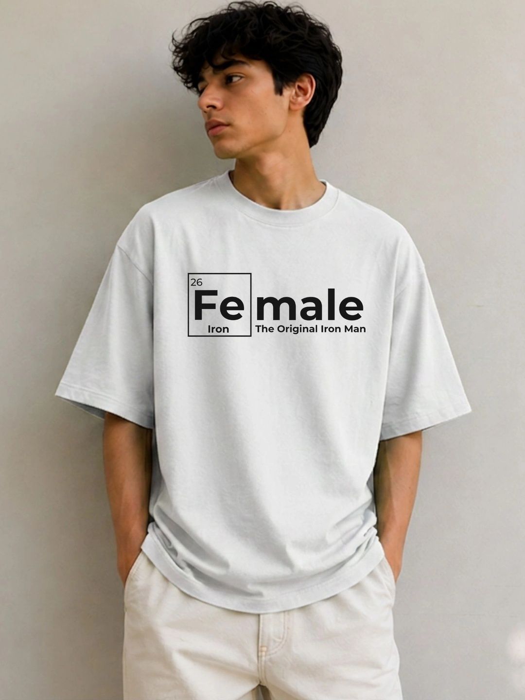 Fashnobic Men Typography Iron Man Printed Pure Cotton Dri-FIT T-shirt-image-43
