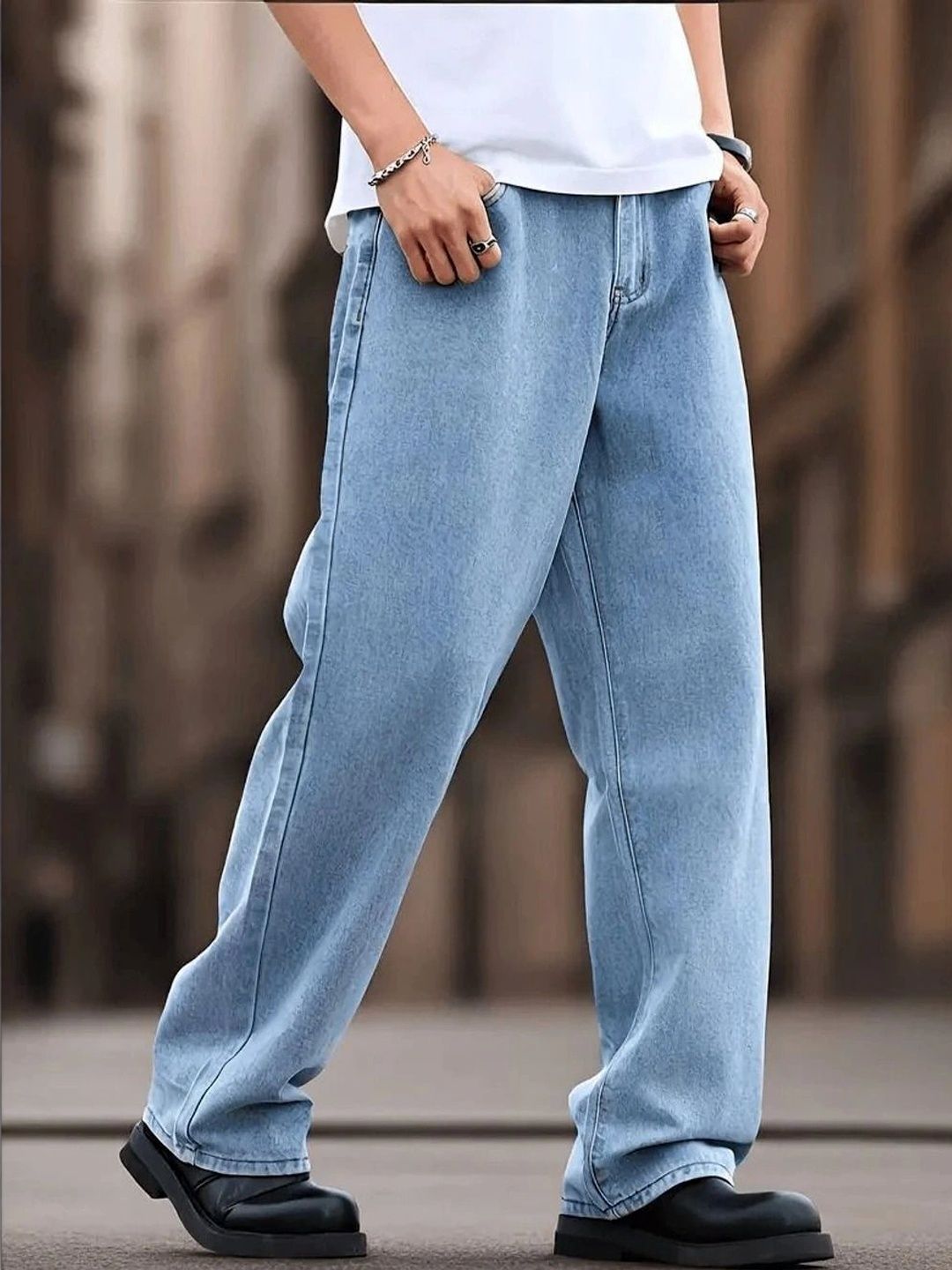 Wanted Men Regular Fit Mid-Rise Stretchable Jeans-picture-16