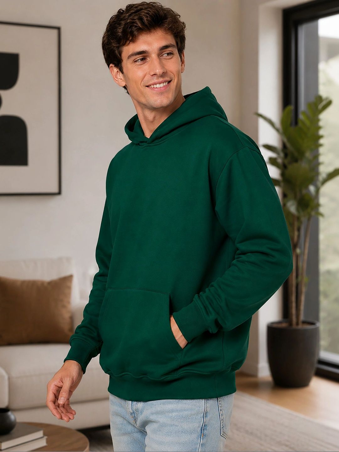THE BEETEL HOUSE Men Printed Hooded Sweatshirt-picture-25
