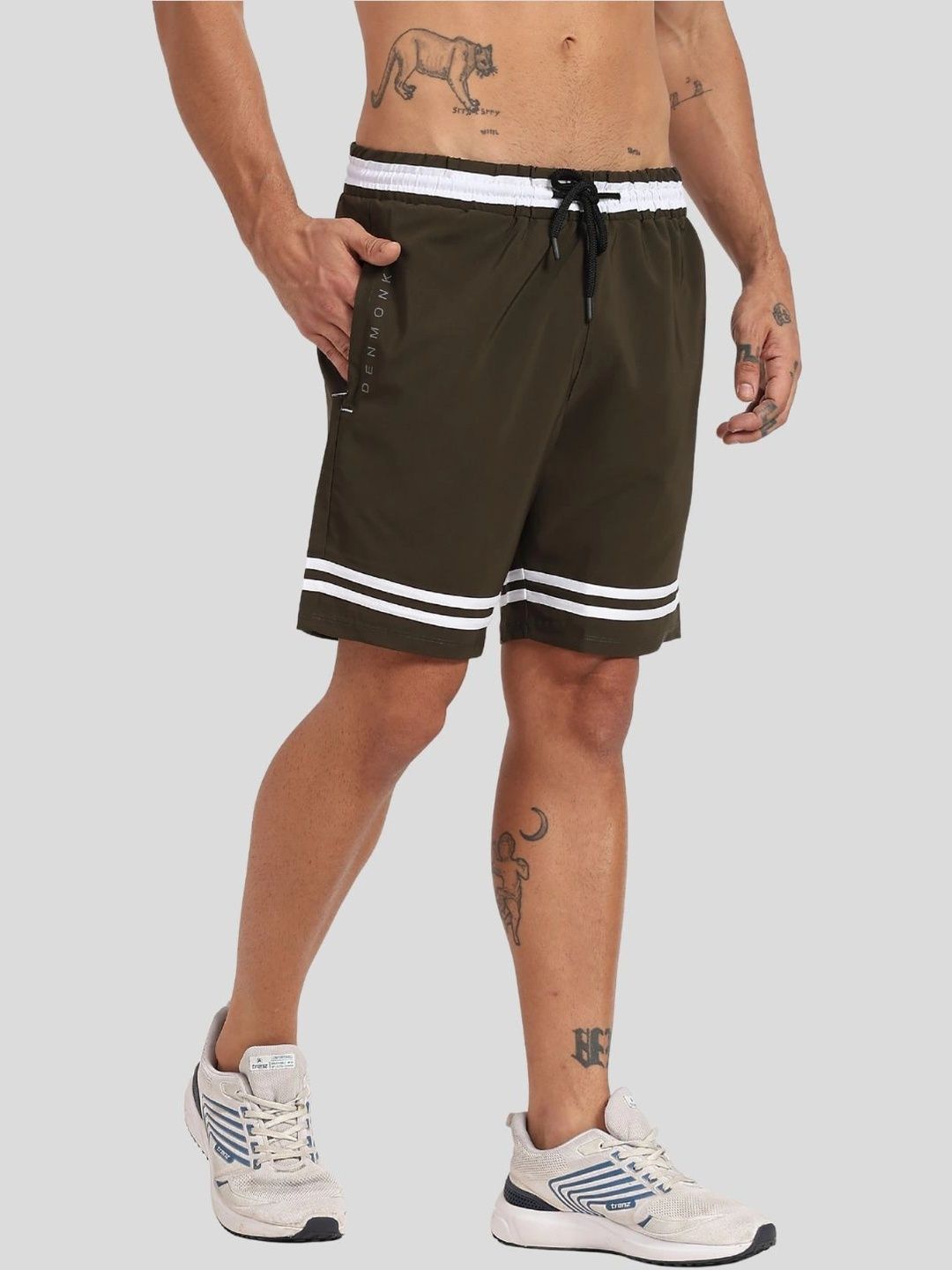 Denmonk Men Training or Gym Shorts-picture-38
